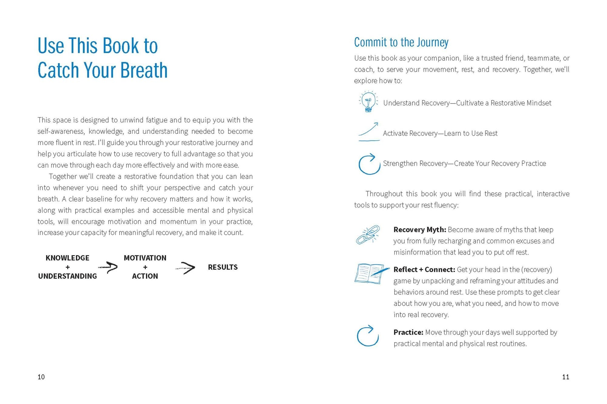 Move, Rest, Recover: A Workbook: Your Practical Guide to Balancing Mind and Body