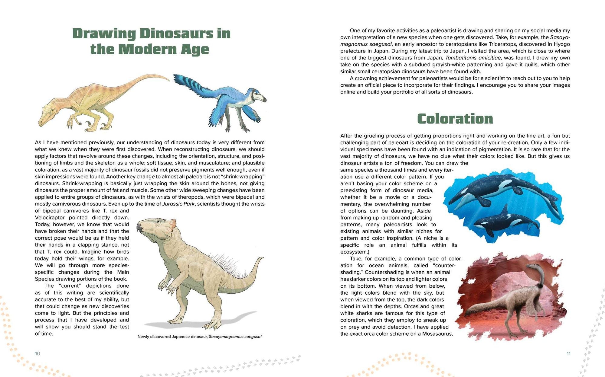 Drawing Dinosaurs: How to Draw Scientifically Accurate Prehistoric Creatures, Including T.rex, Stegosaurus, Velociraptor, Spinosaurus, and More (How to Draw Books)