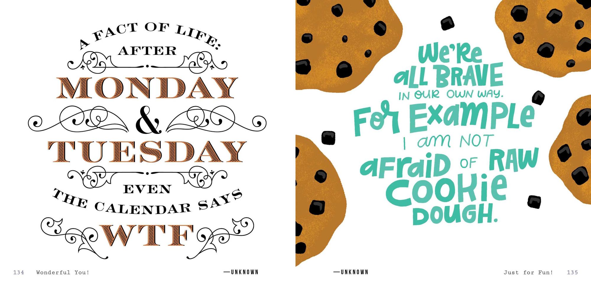 Wonderful You!: 100 Inspirational Quotes for a Little Pop of Joy