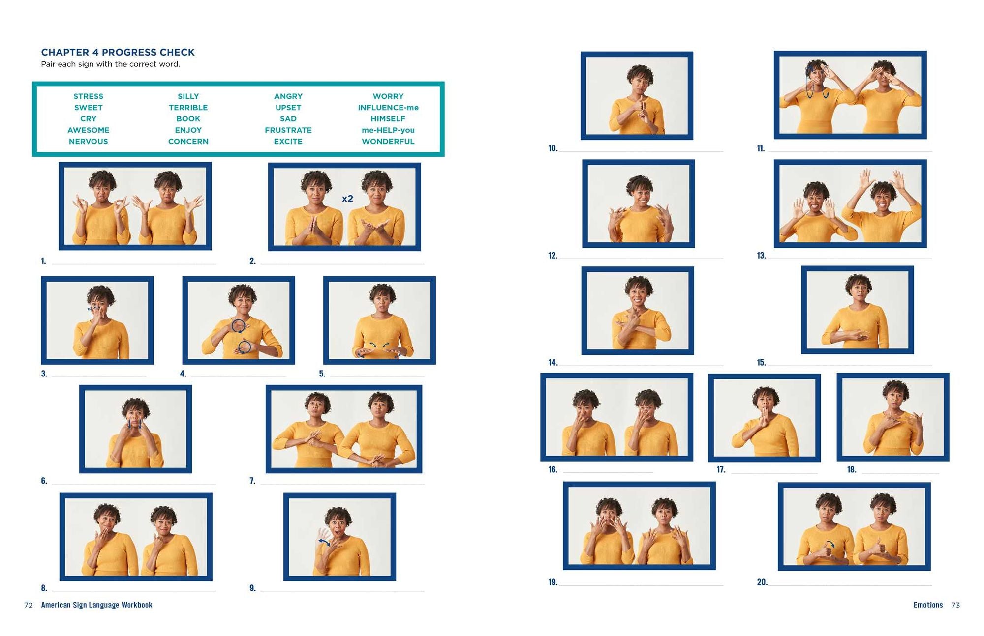 American Sign Language Workbook: Exercises to Build Your Signing Vocabulary