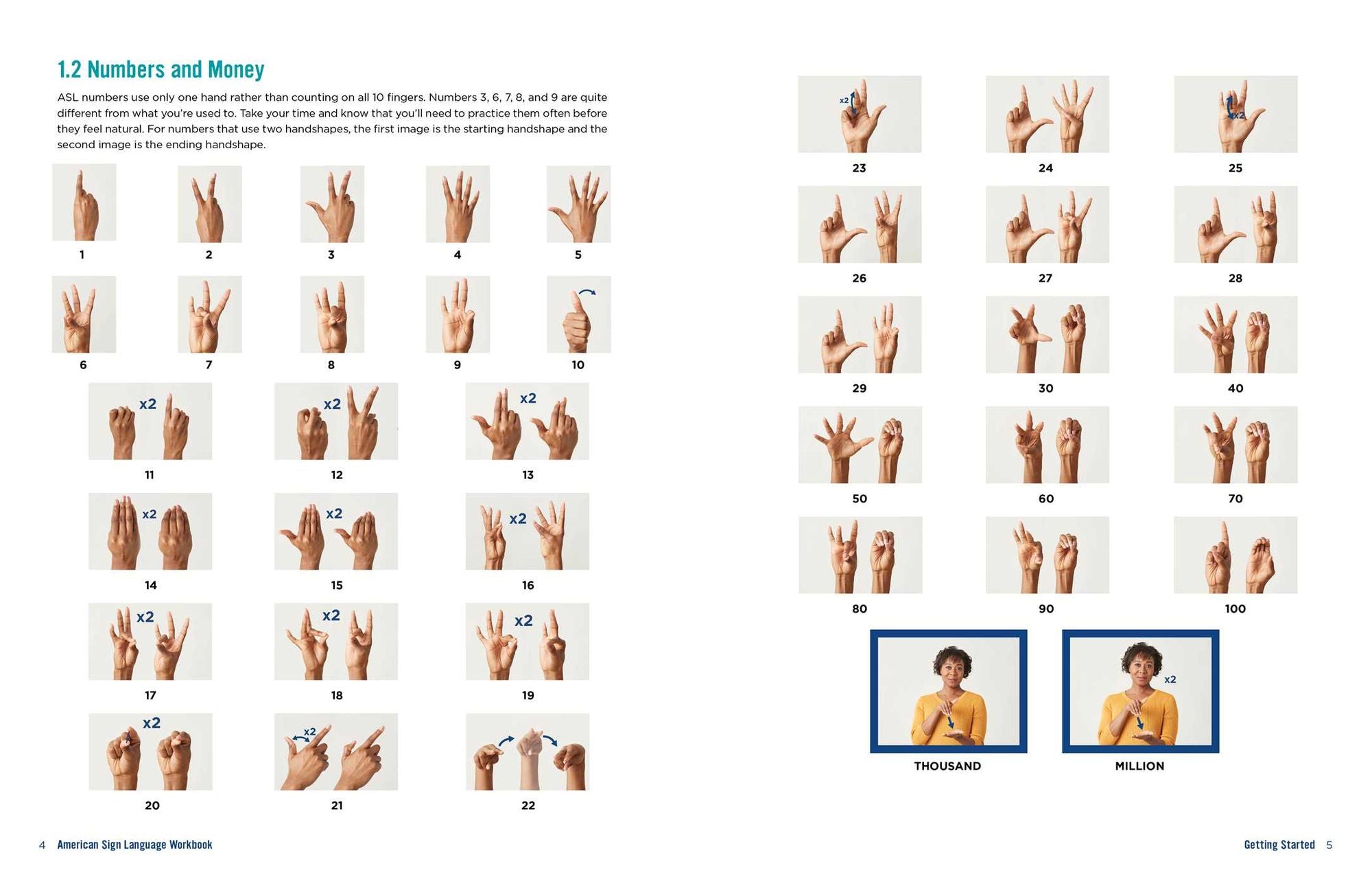 American Sign Language Workbook: Exercises to Build Your Signing Vocabulary