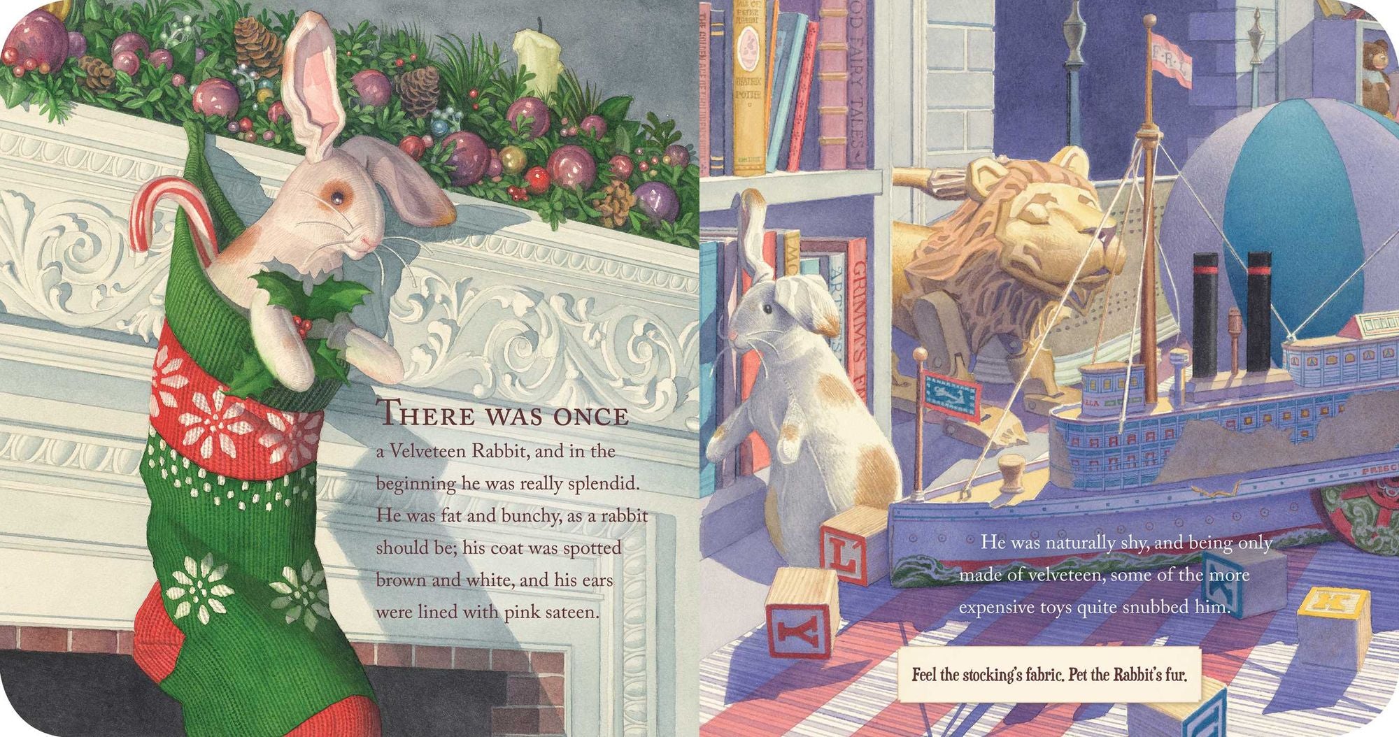 The Velveteen Rabbit Touch and Feel Board Book: The Classic Edition