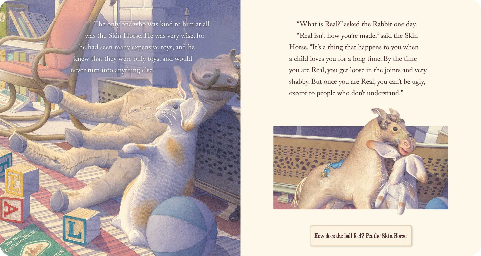 The Velveteen Rabbit Touch and Feel Board Book: The Classic Edition