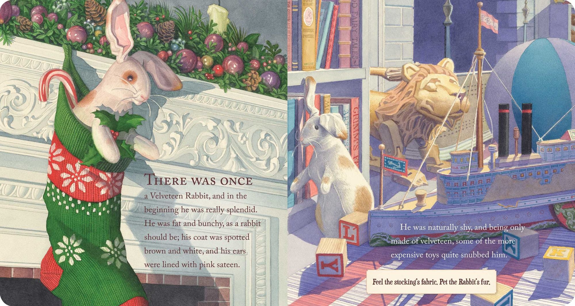 The Velveteen Rabbit Touch and Feel Board Book: The Classic Edition