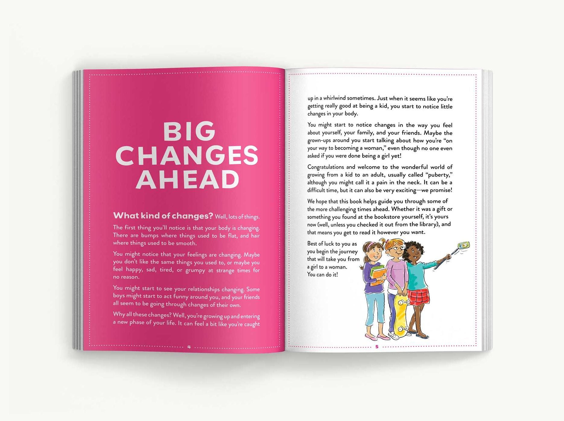 Girl Talk: The Ultimate Body and Puberty Book for Girls!