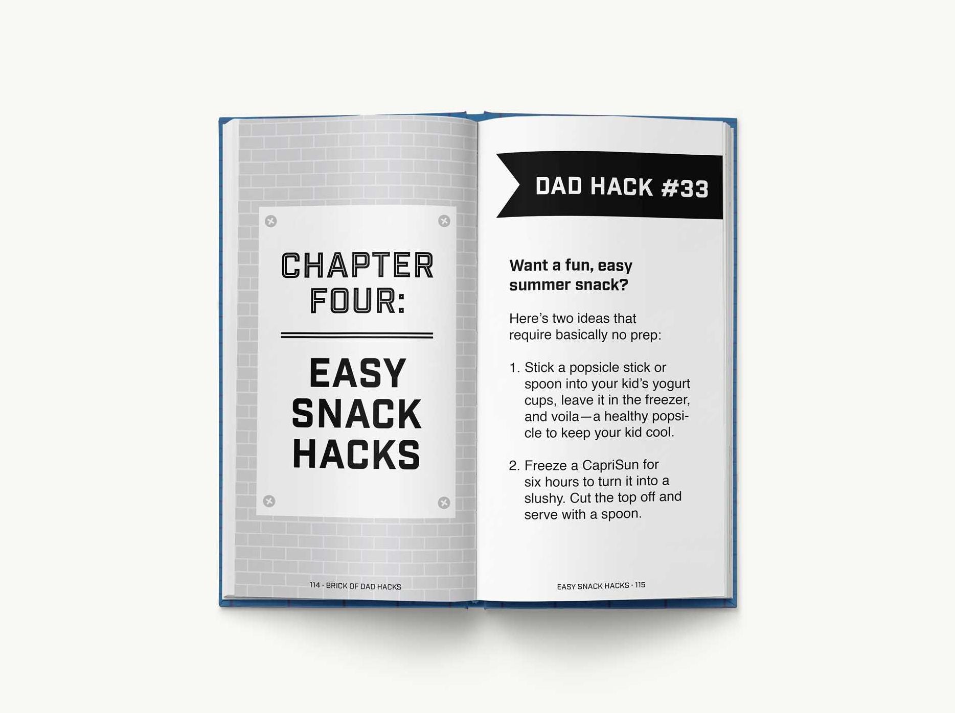 The Brick of Dad Hacks: Tips, Tricks, Shortcuts, and Dad-isms for Easy Parenting (Fatherhood, Parenting Book, Parenting Advice, New Dads)