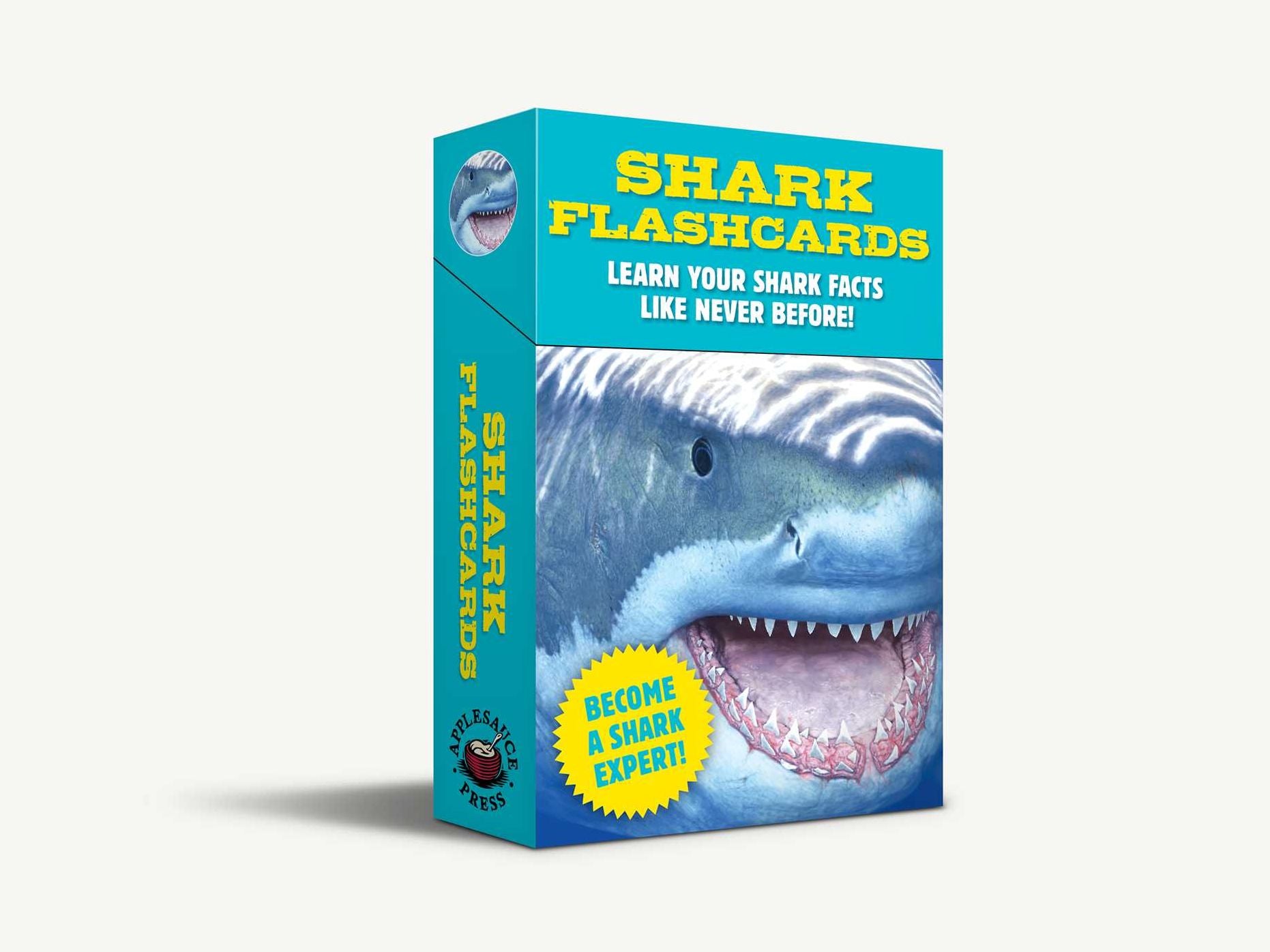 Shark Flashcards: Learn Your Shark Facts Like Never Before! (Sharks, Flash Cards, Marine Biology, Science and Nature, Sharks for Kids)