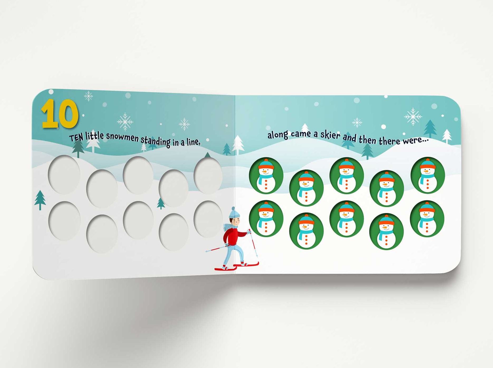 Ten Little Snowmen: A Counting Storybook