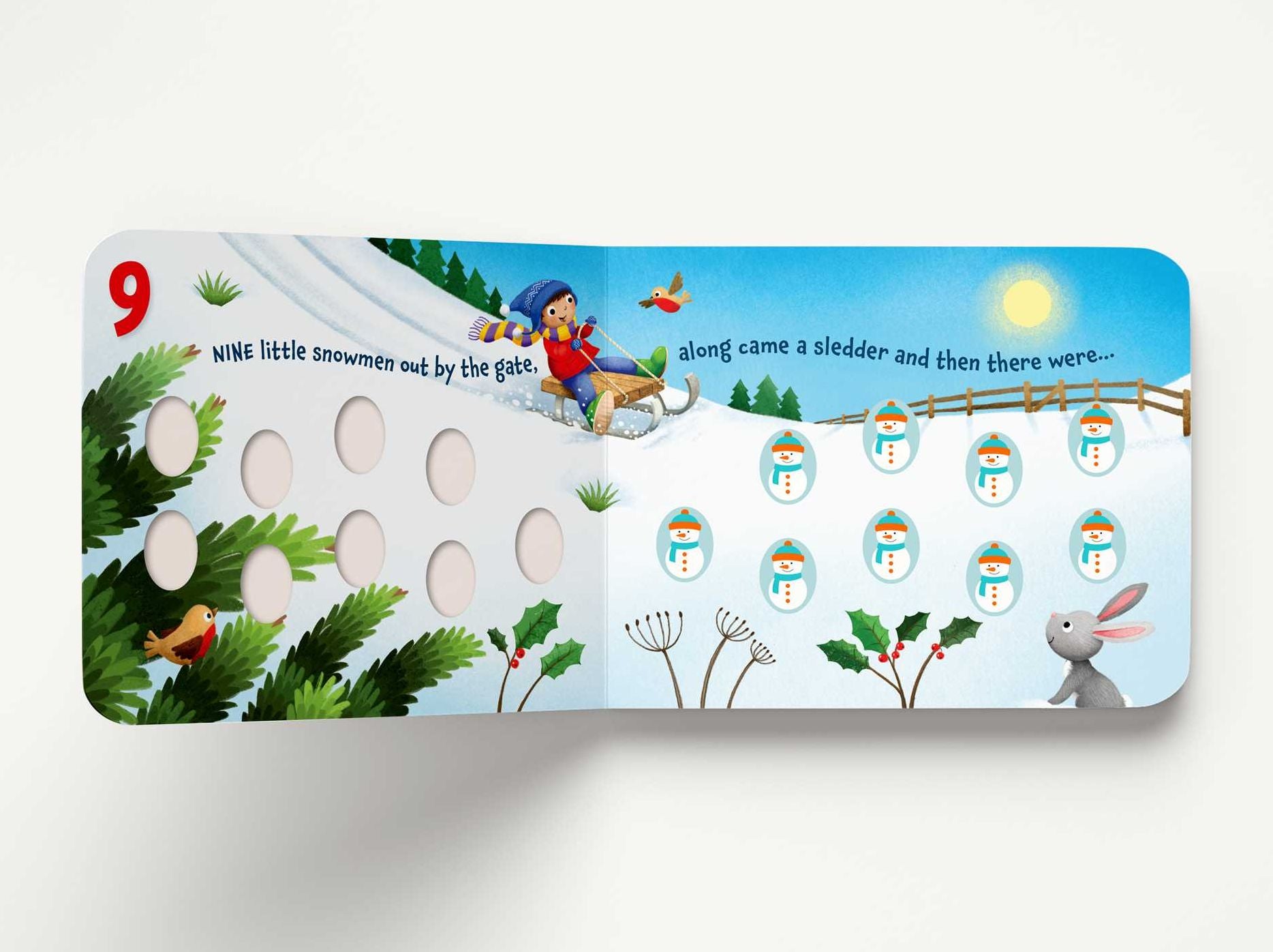 Ten Little Snowmen: A Counting Storybook