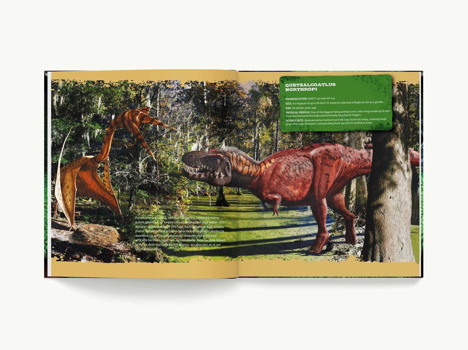 Dinosaur World: Over 1,200 Amazing Dinosaurs, Famous Fossils, and the Latest Discoveries from the Prehistoric Era
