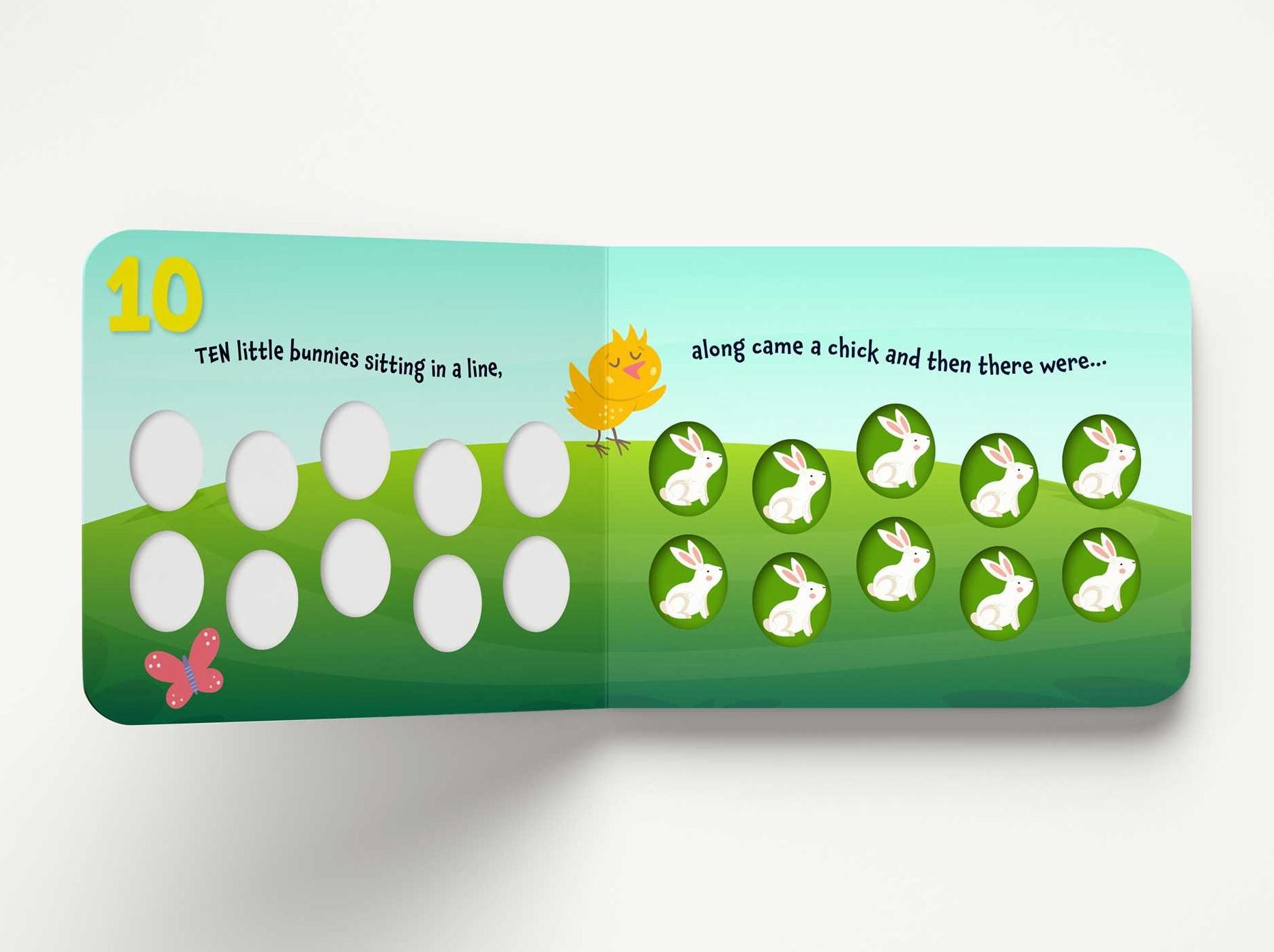 Ten Little Bunnies: A Counting Storybook
