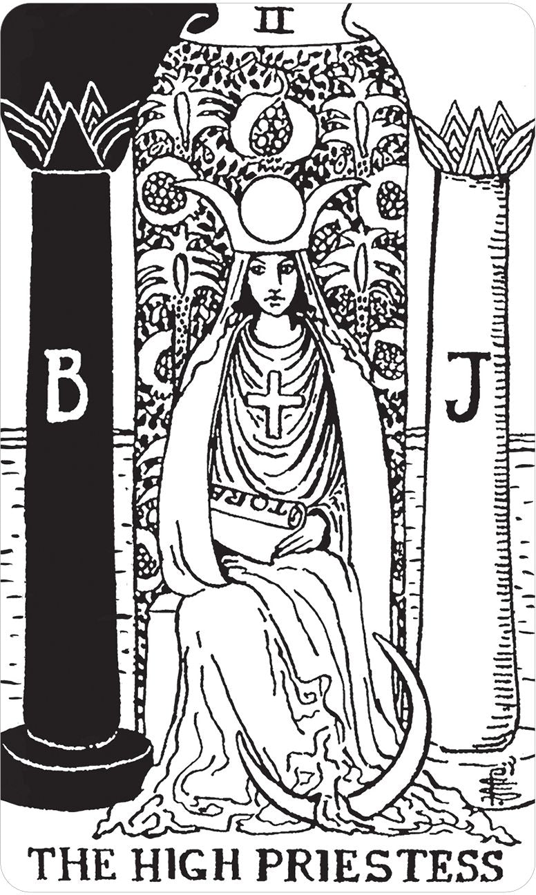 Black & White Rider-Waite® Tarot Deck
