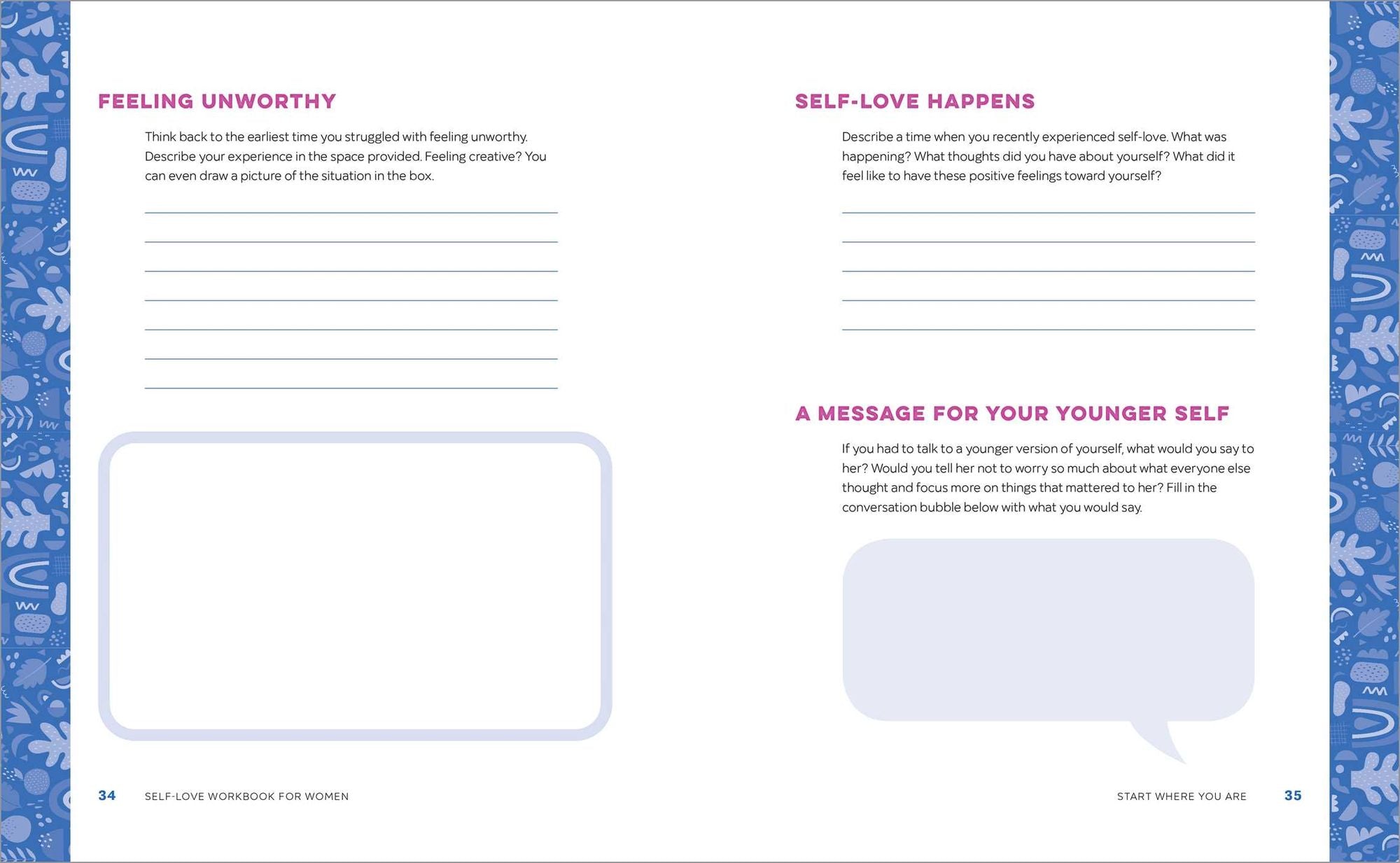 Self-Love Workbook for Women: Release Self-Doubt, Build Self-Compassion, and Embrace Who You Are