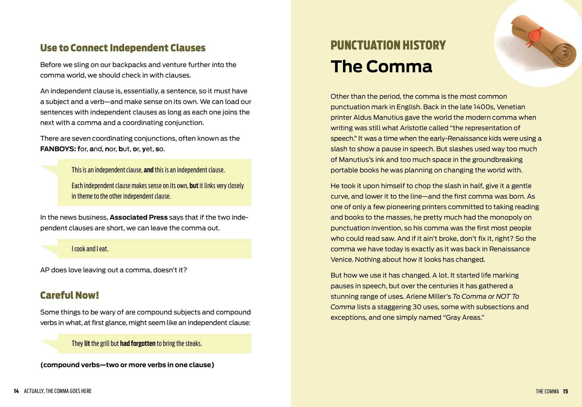 Actually, the Comma Goes Here: A Practical Guide to Punctuation