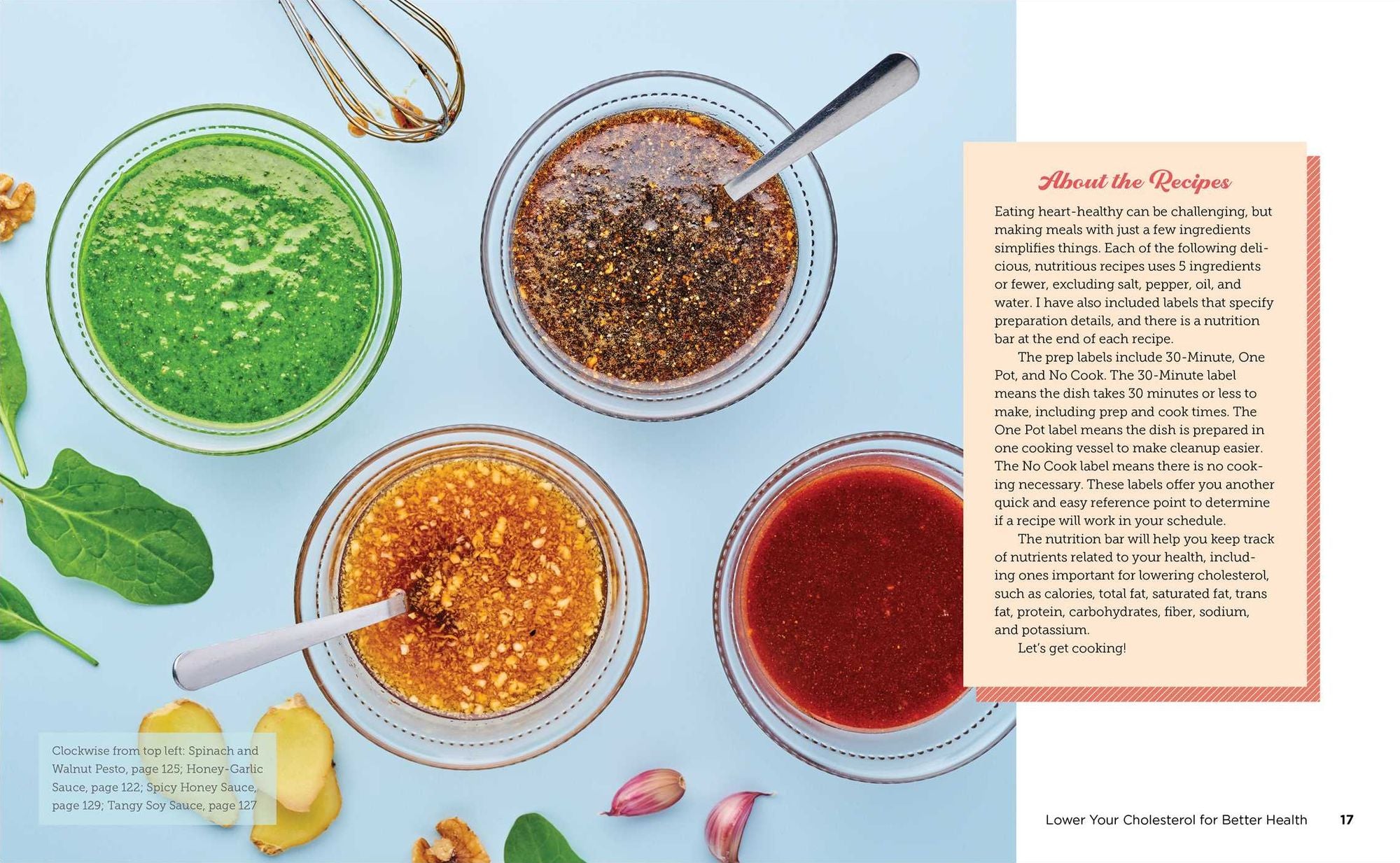 The 5-Ingredient Low-Cholesterol Cookbook: 85 Heart-Healthy Recipes