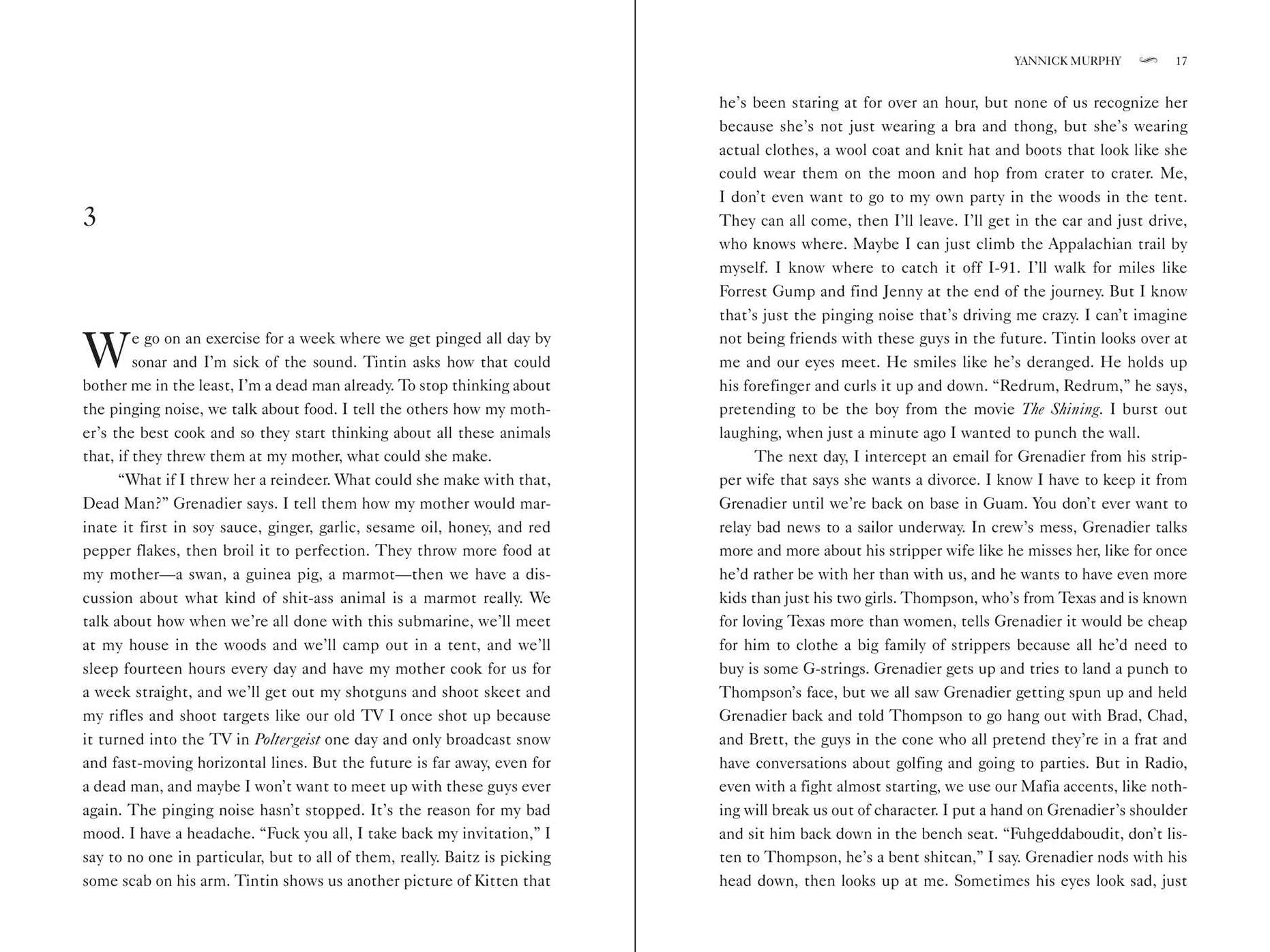 Things That Are Funny on a Submarine But Not Really: A Novel
