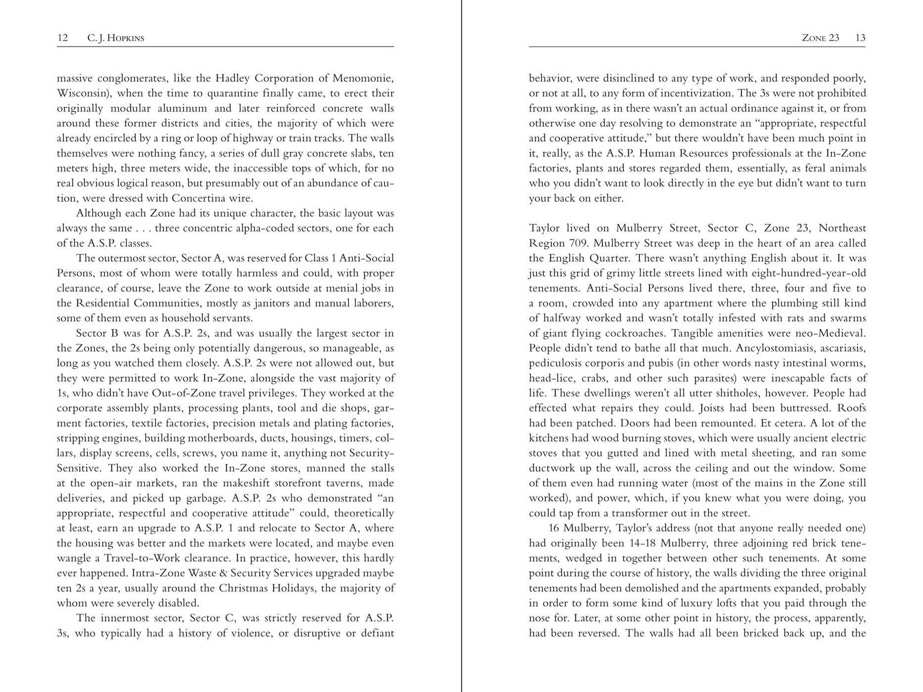 Zone 23: A Novel