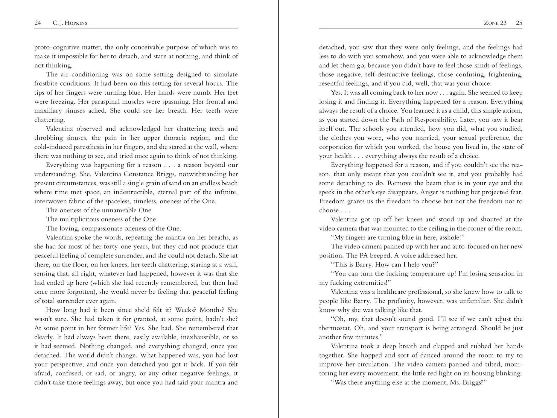 Zone 23: A Novel