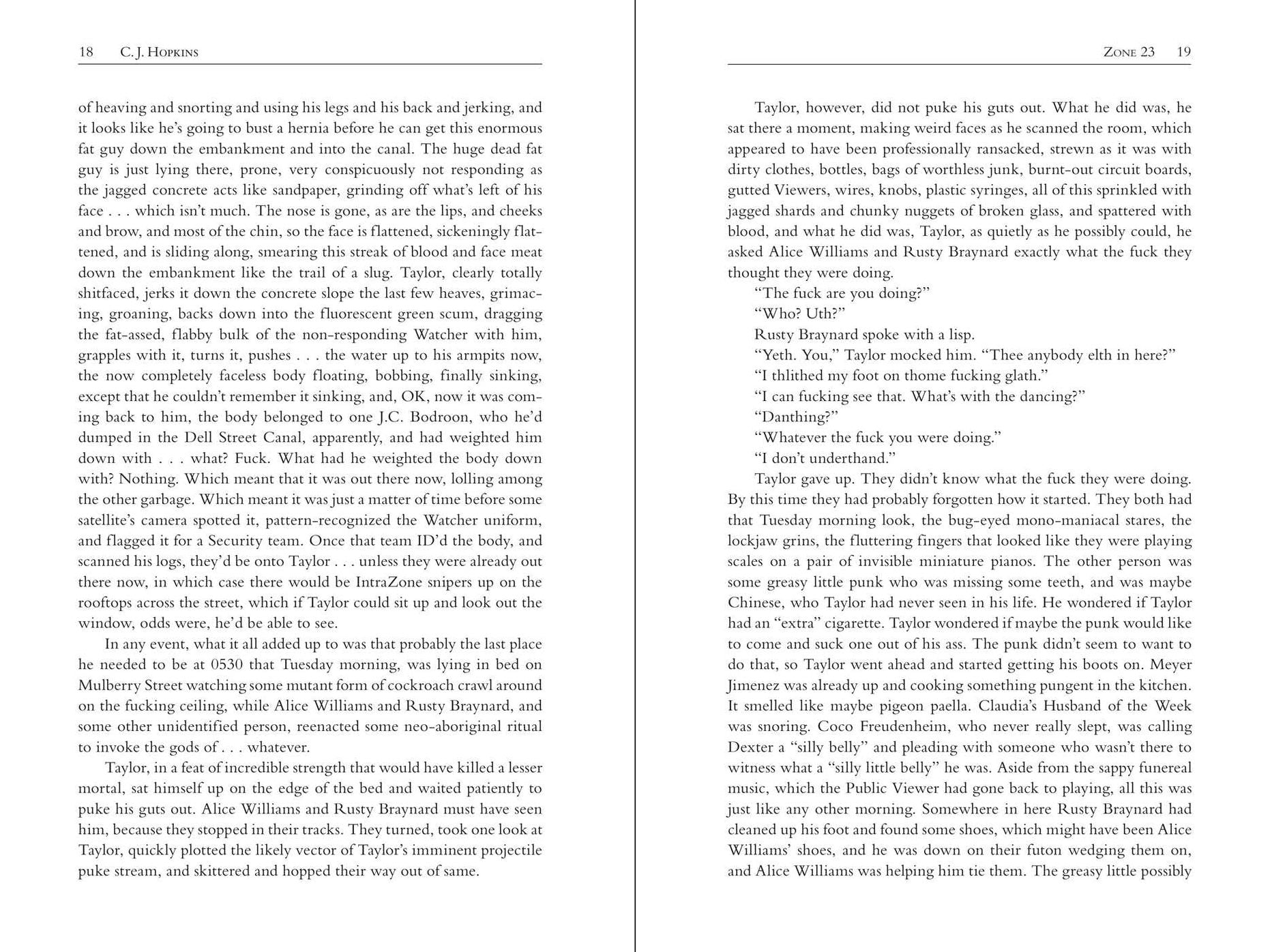 Zone 23: A Novel