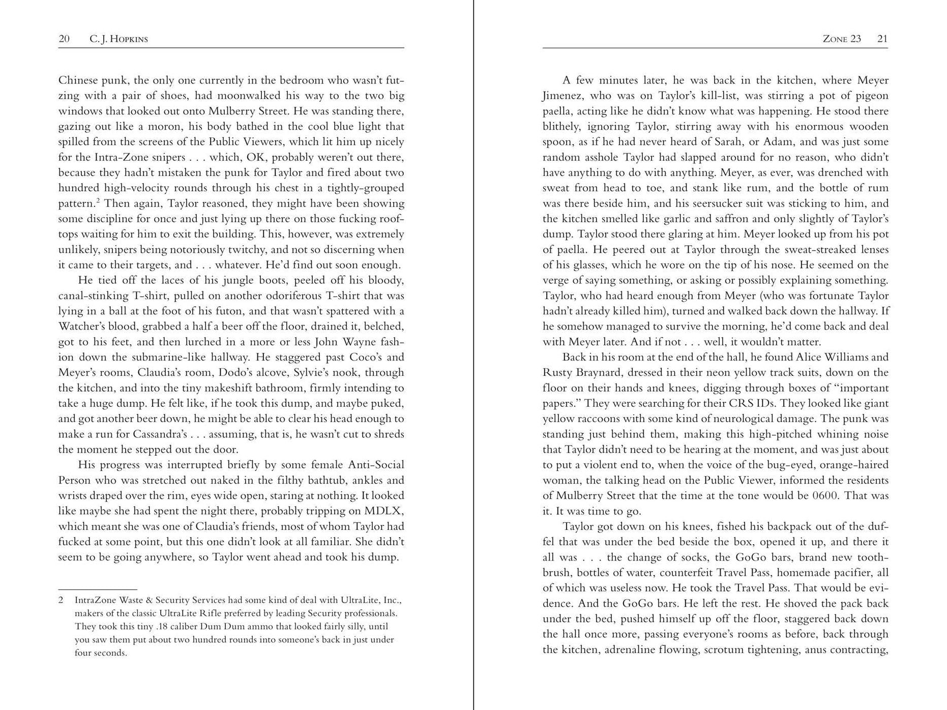 Zone 23: A Novel