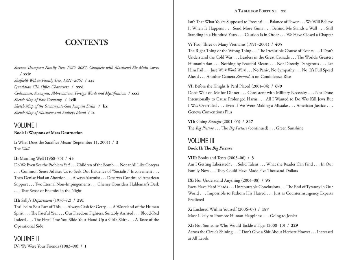 A Table for Fortune: Box Set