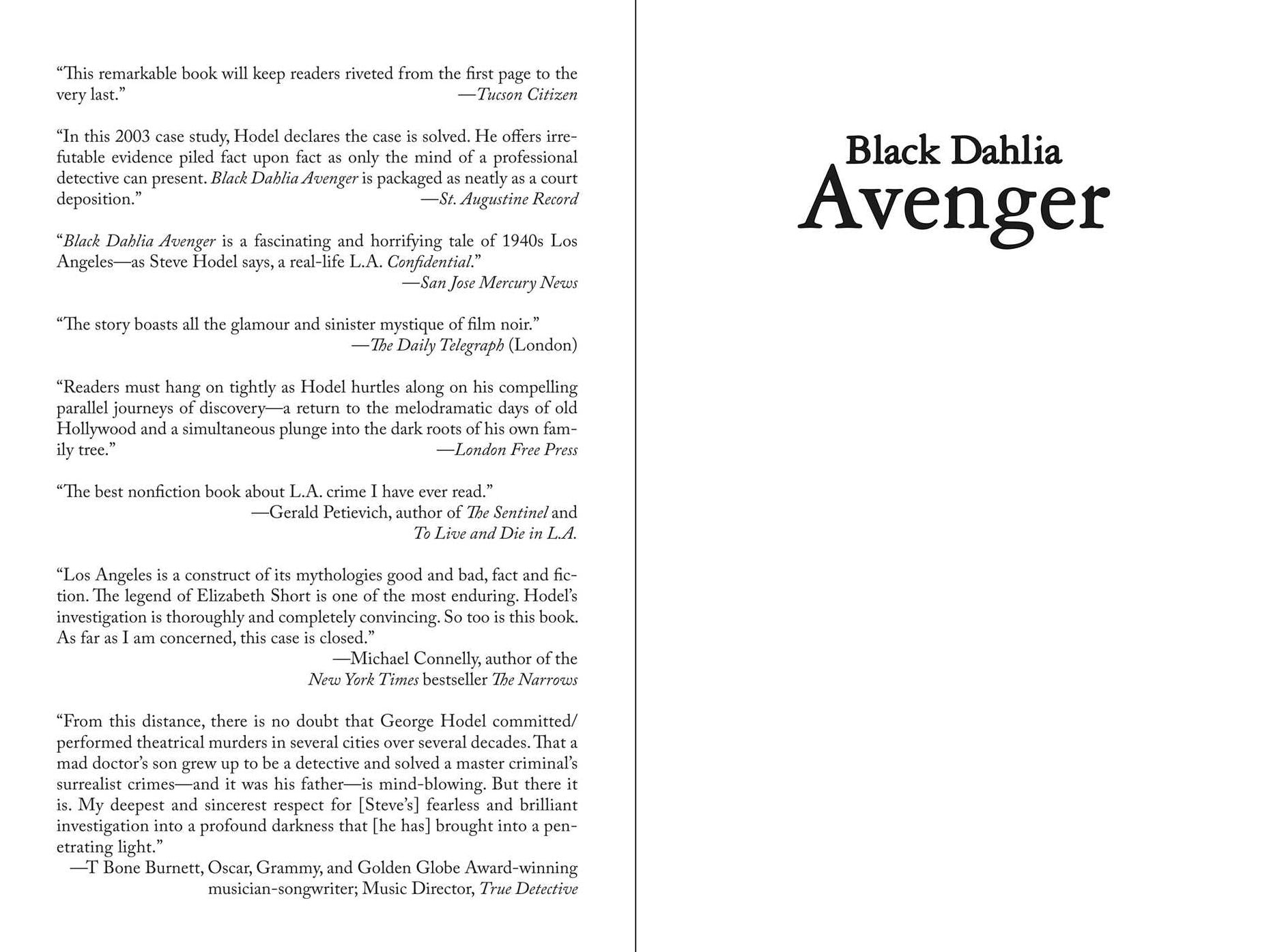 Black Dahlia Avenger: Case Closed: The Definitive Edition