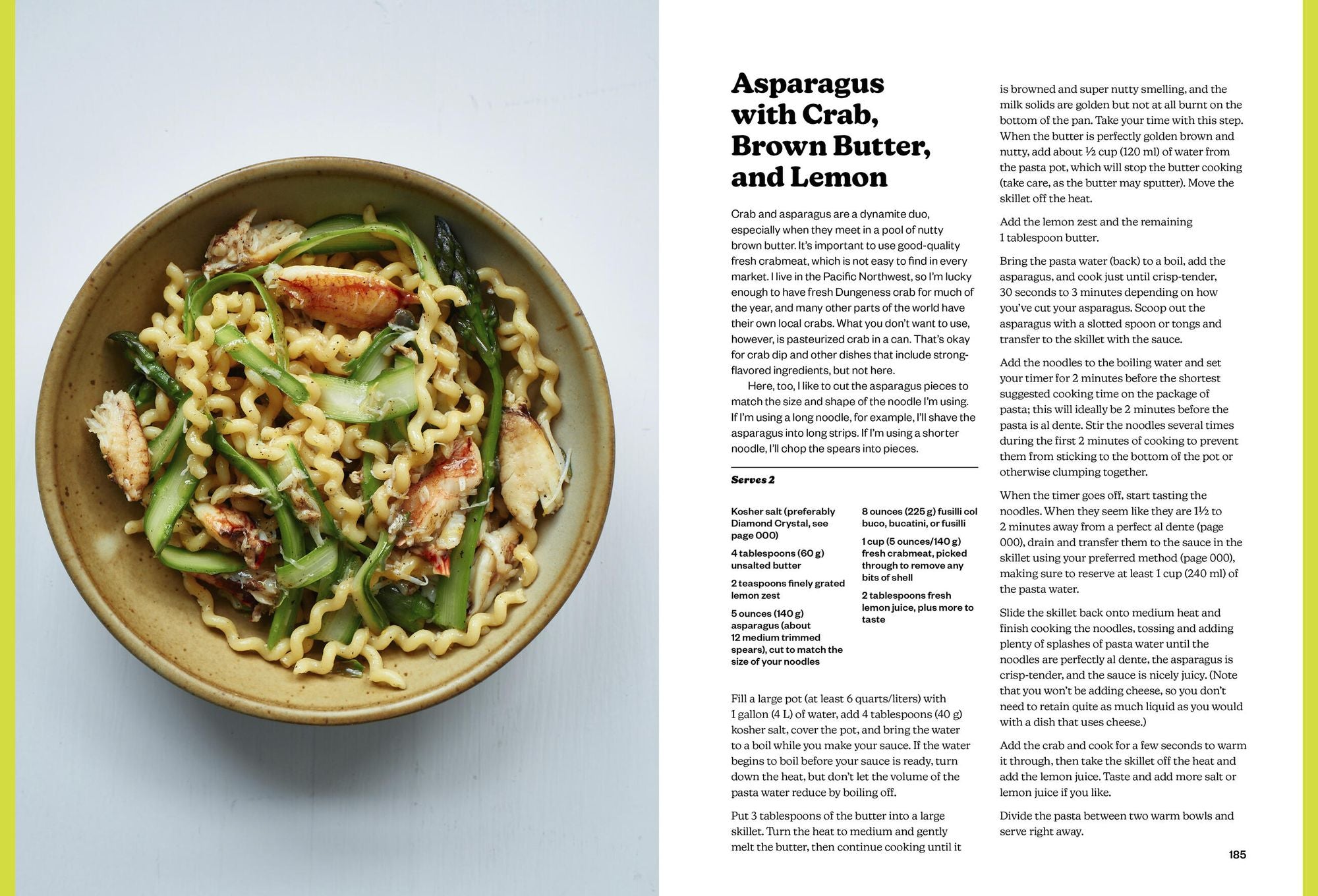 Six Seasons of Pasta: A New Way with Everyone's Favorite Food