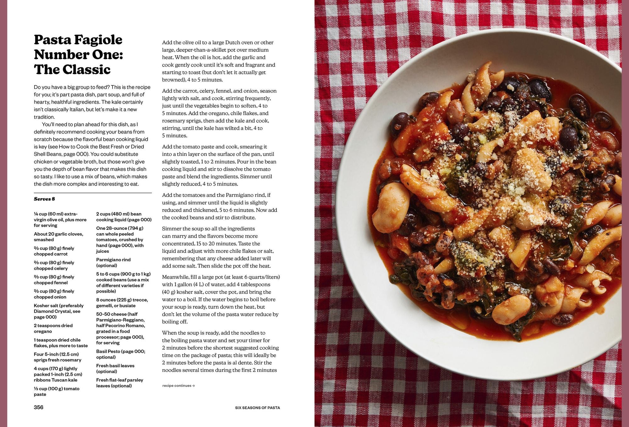 Six Seasons of Pasta: A New Way with Everyone's Favorite Food