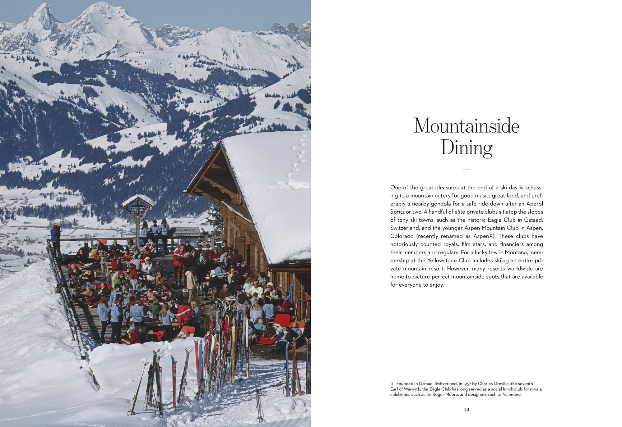 Après Ski: The Scene, the Style, the Menu