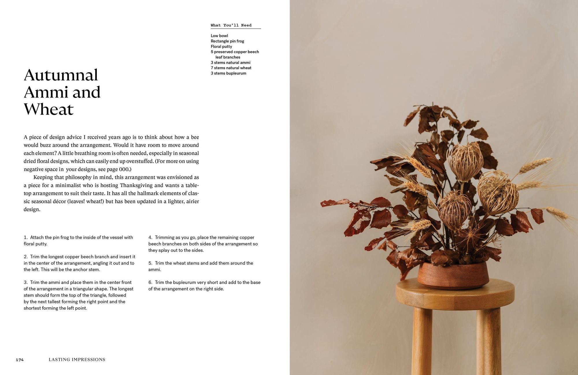 Lasting Impressions: A Guide to Dried Floral Design Featuring More Than 50 Arrangements
