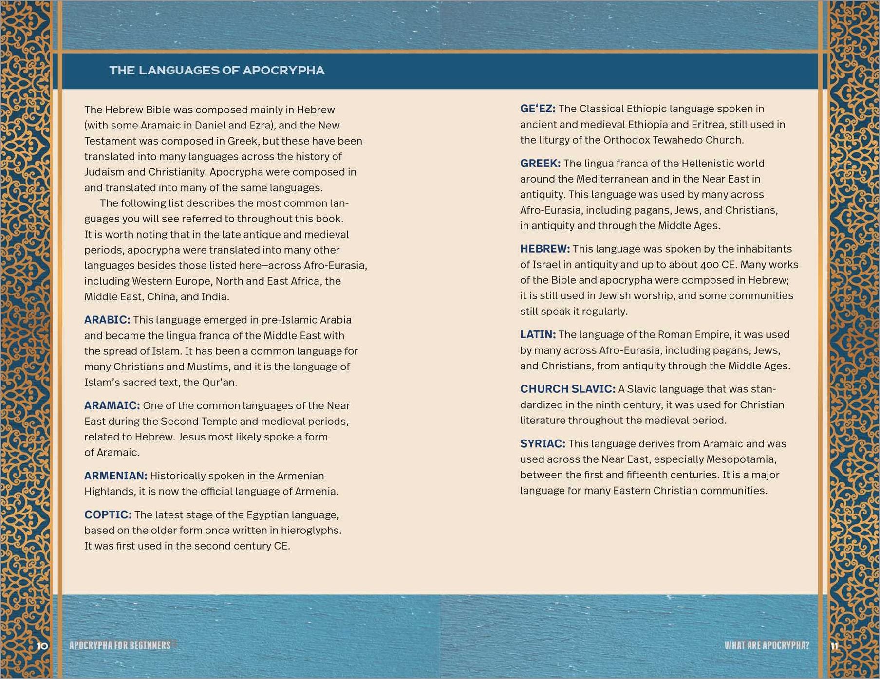 Apocrypha for Beginners: A Guide to Understanding and Exploring Scriptures Beyond the Bible