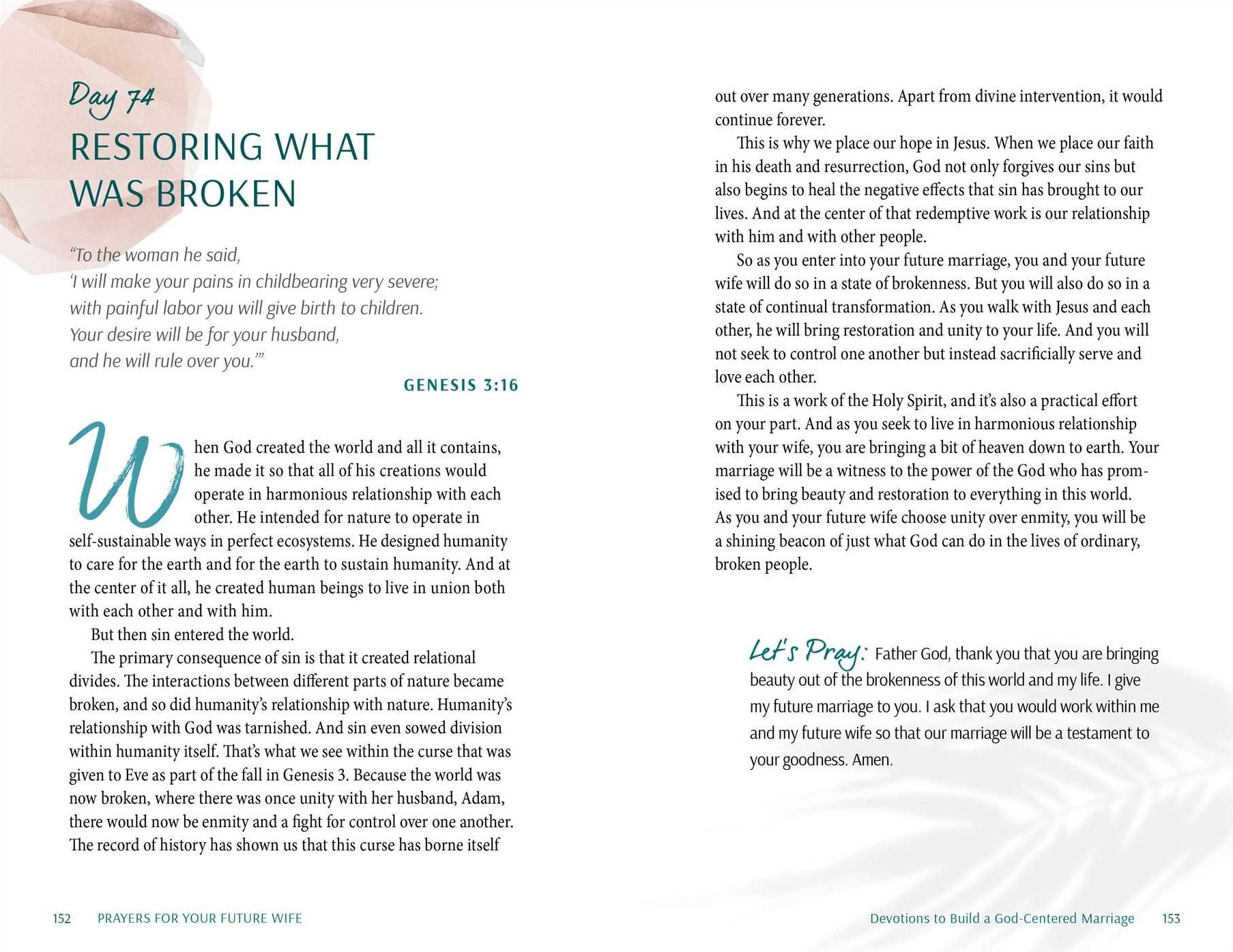 Prayers for Your Future Wife: A 90-Day Devotional for Men: Daily Reflections for a God-Centered Marriage