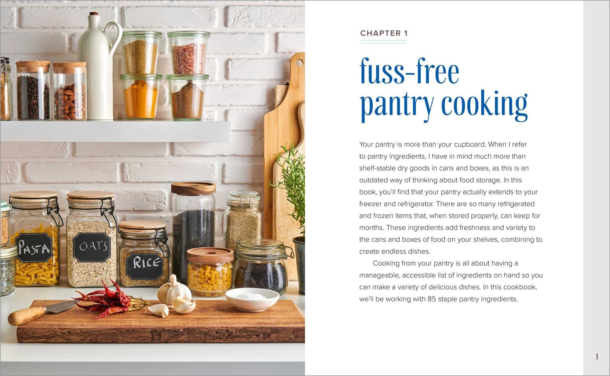 Essential Pantry Cookbook: 80 Easy Recipes and 100 Creative Variations to Make the Most of On-Hand Staples