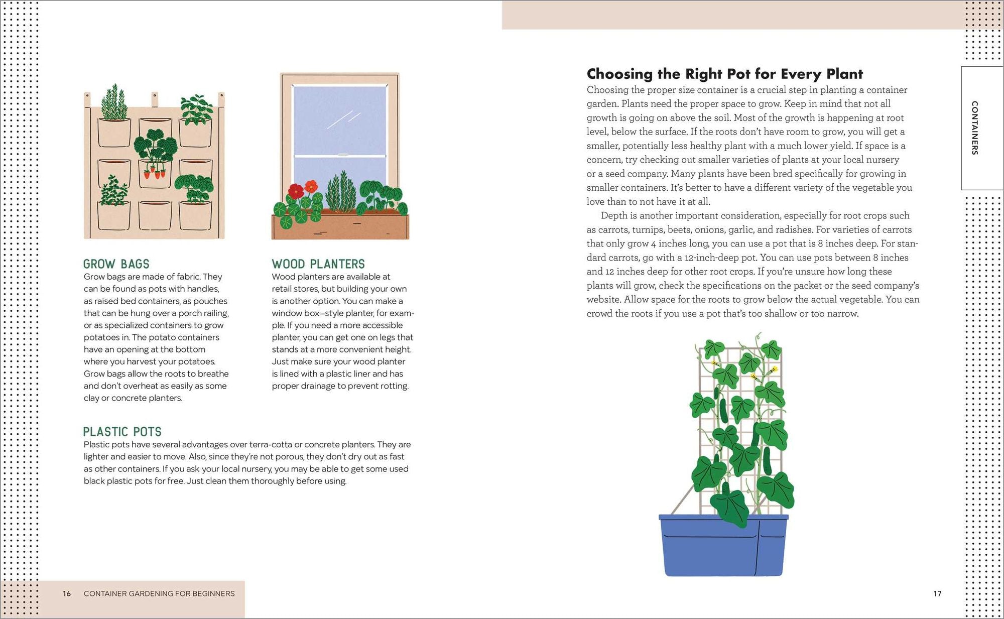Container Gardening for Beginners: A Guide to Growing Your Own Vegetables, Fruits, Herbs, and Edible Flowers