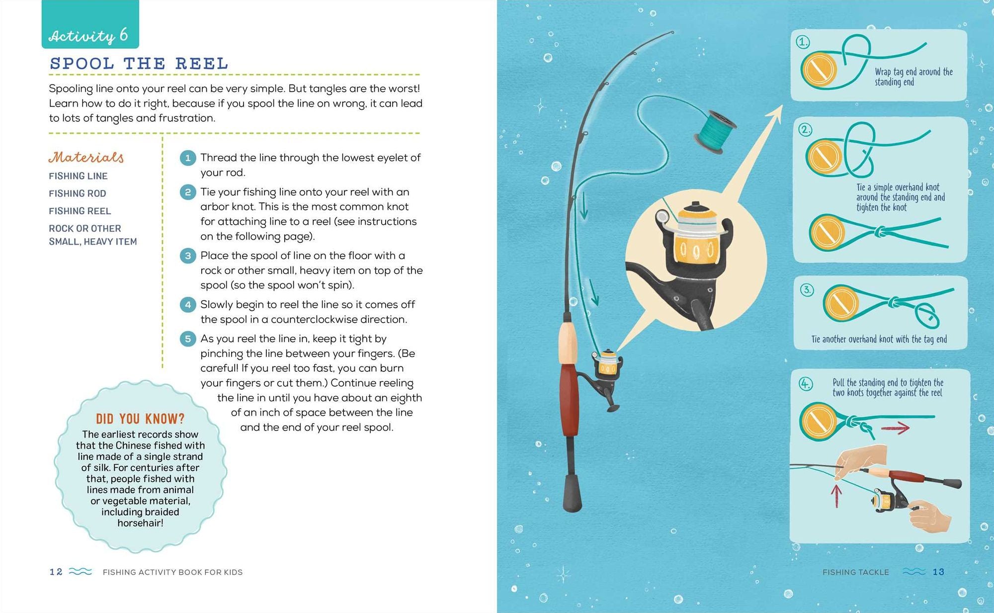 Fishing Activity Book for Kids: 50 Creative Projects to Inspire Curious Anglers