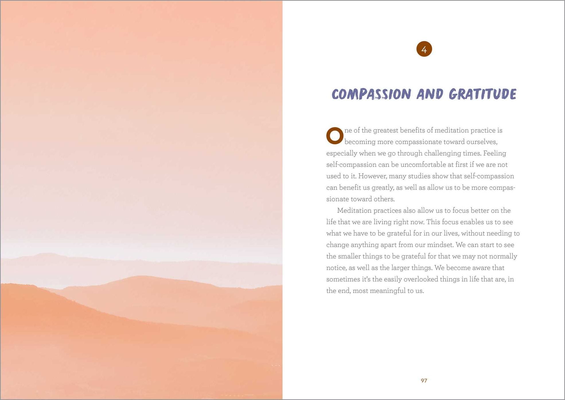 The 5-Minute Meditation Journal: Quick Guided Meditations for a Calmer, Happier You