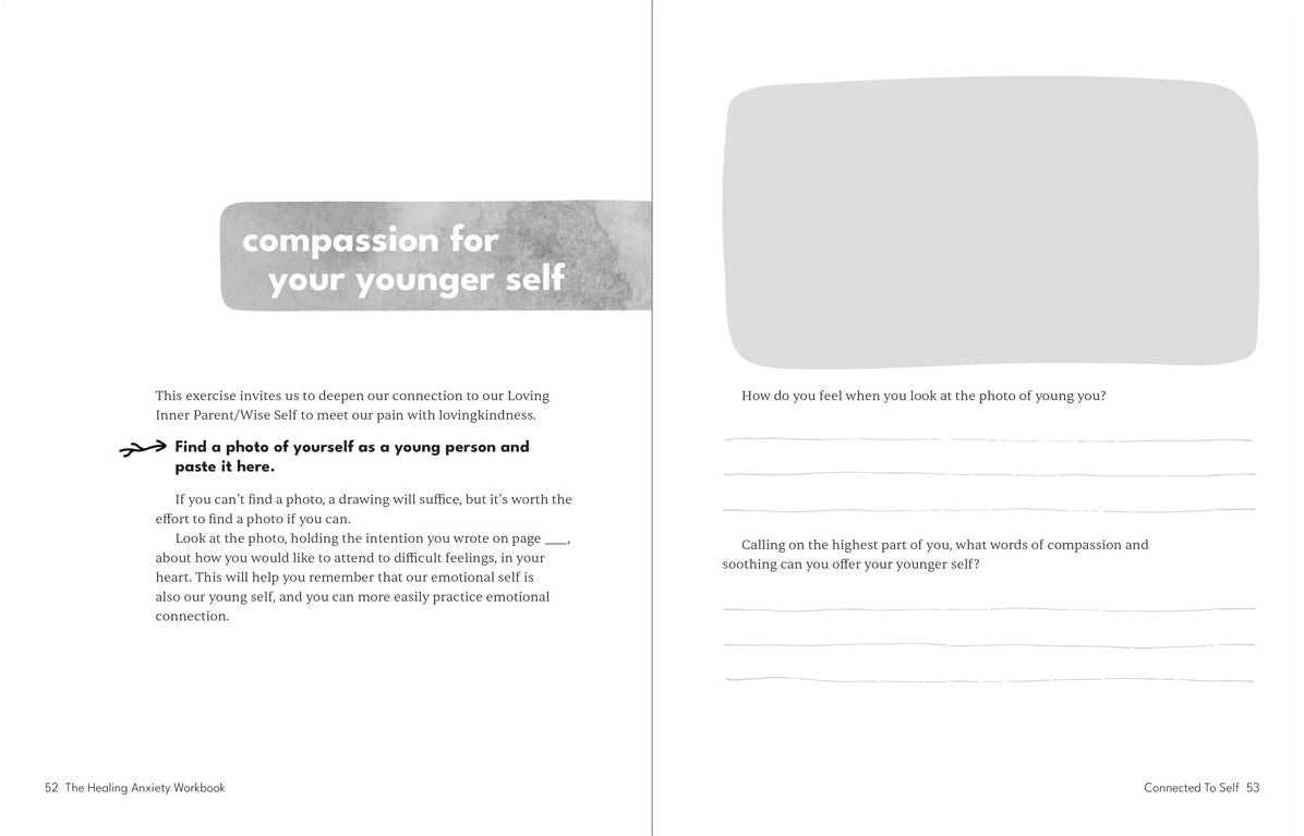 The Healing Anxiety Workbook: A Guide to Calm Worry and Intrusive Thoughts at the Root