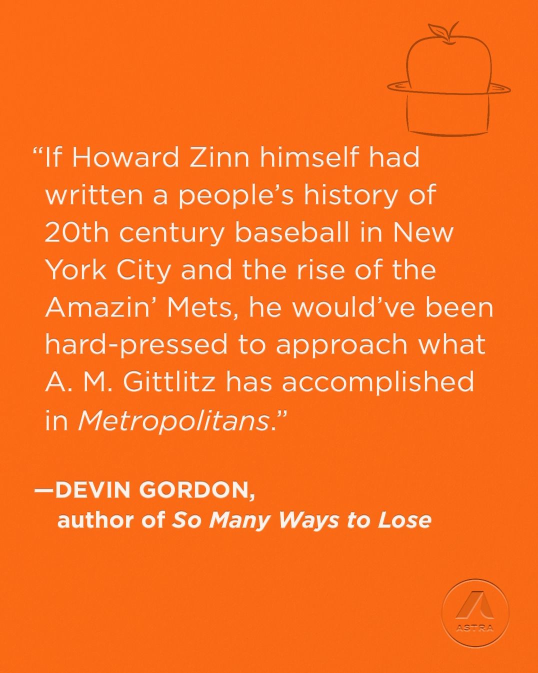 Metropolitans: New York Baseball, Class Struggle, and the People's Team