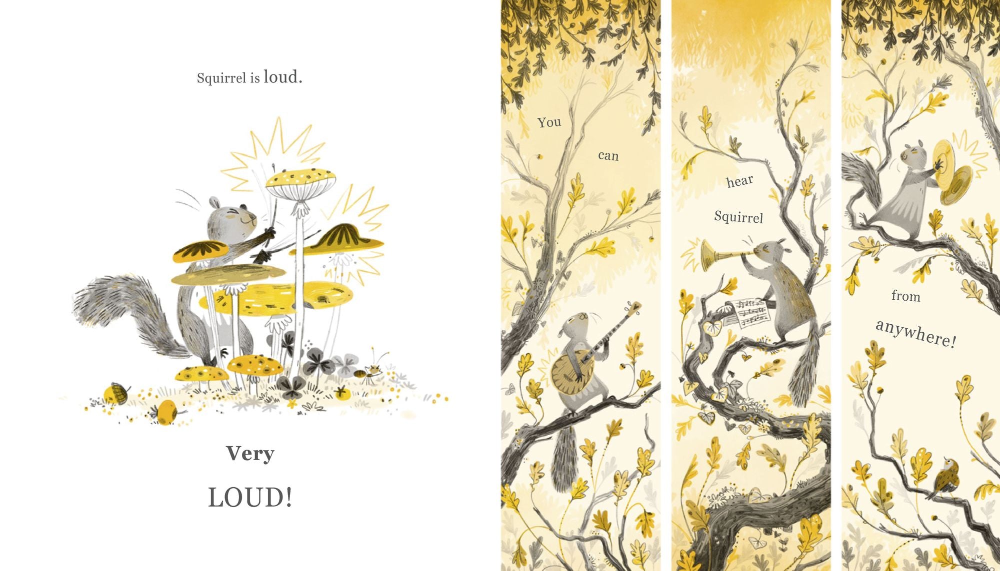 Squirrel and Bird