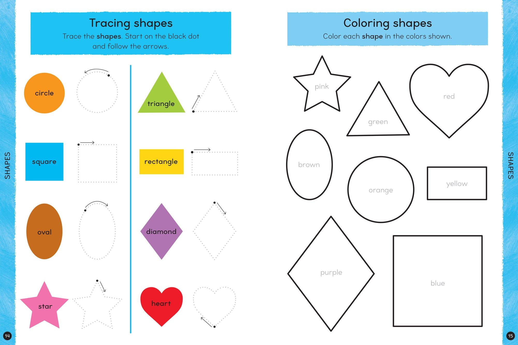 My First Preschool Workbook: Animals, colors, letters, numbers, shapes, and more!