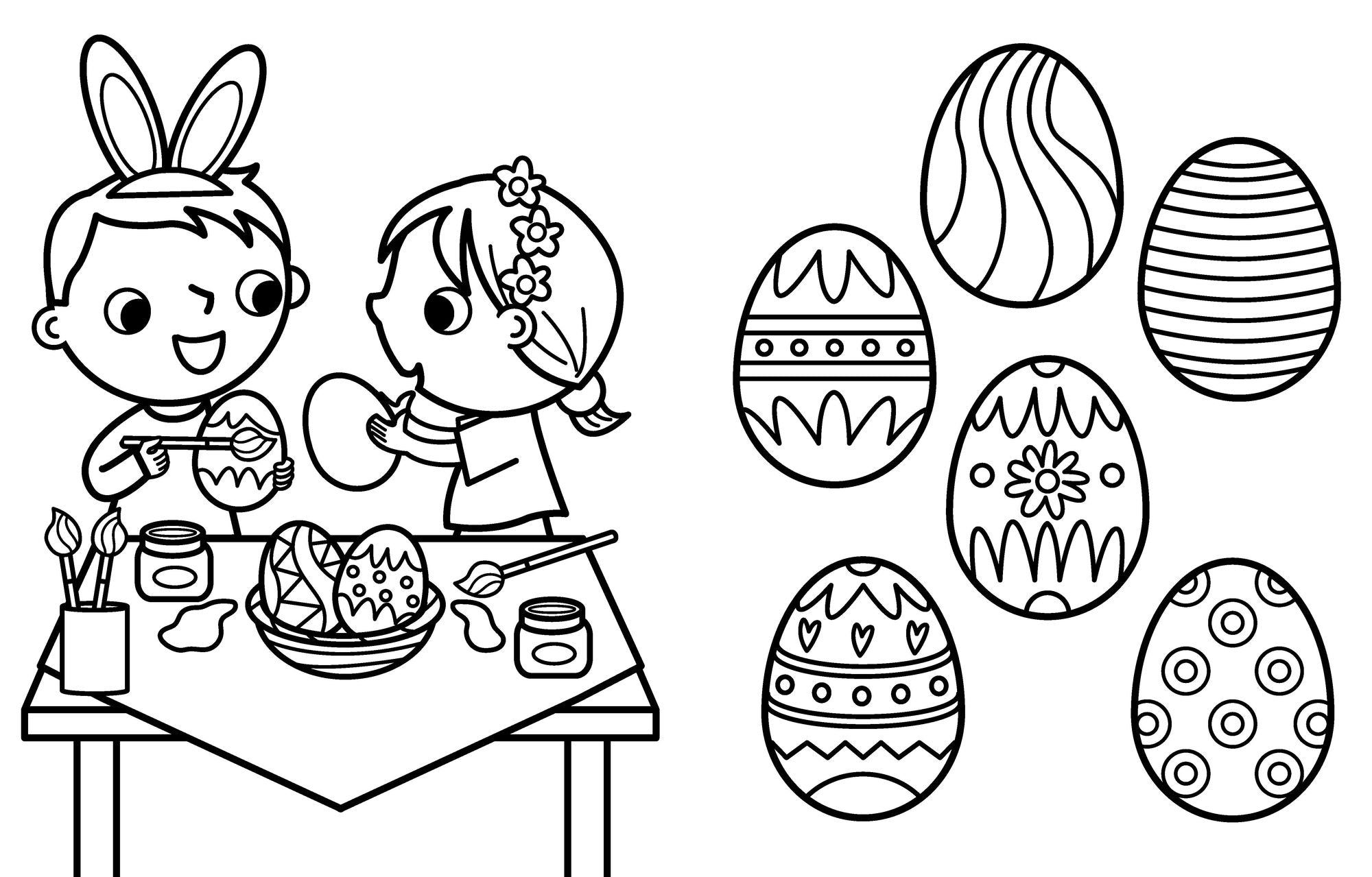 My Busy Easter Coloring Book