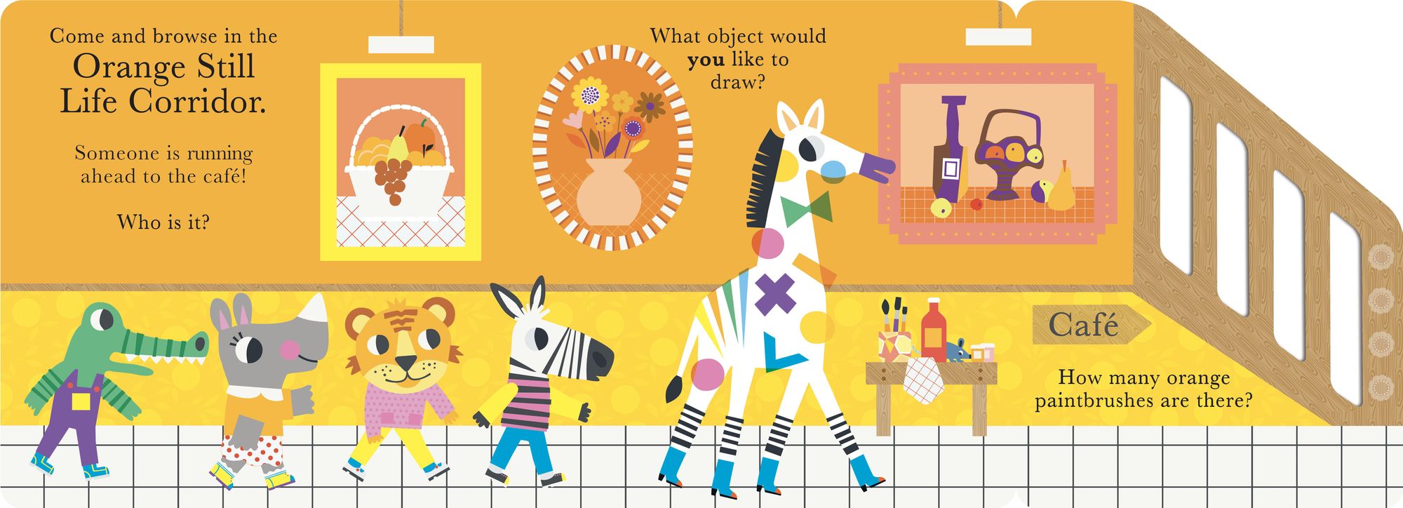 Color Gallery: Introducing first colors through art