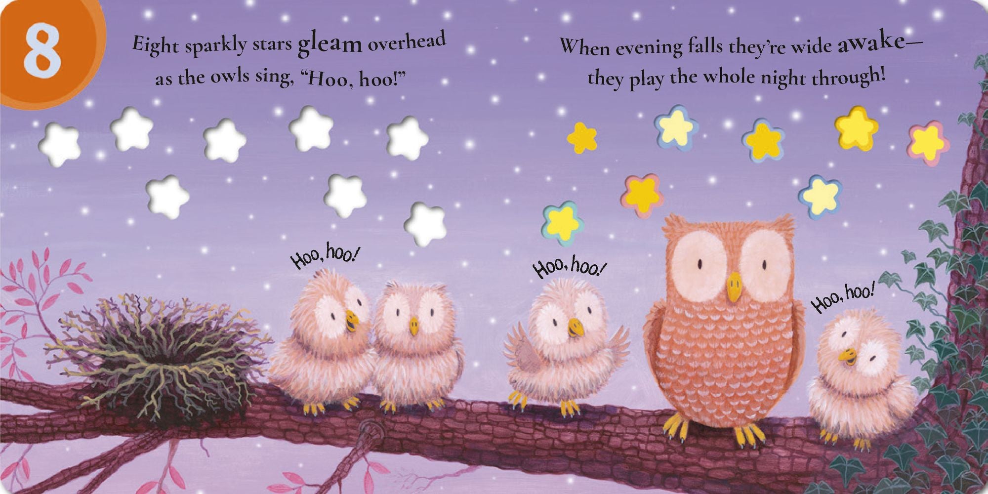 Ten Twinkly Stars: Colorful Countdown Fun!