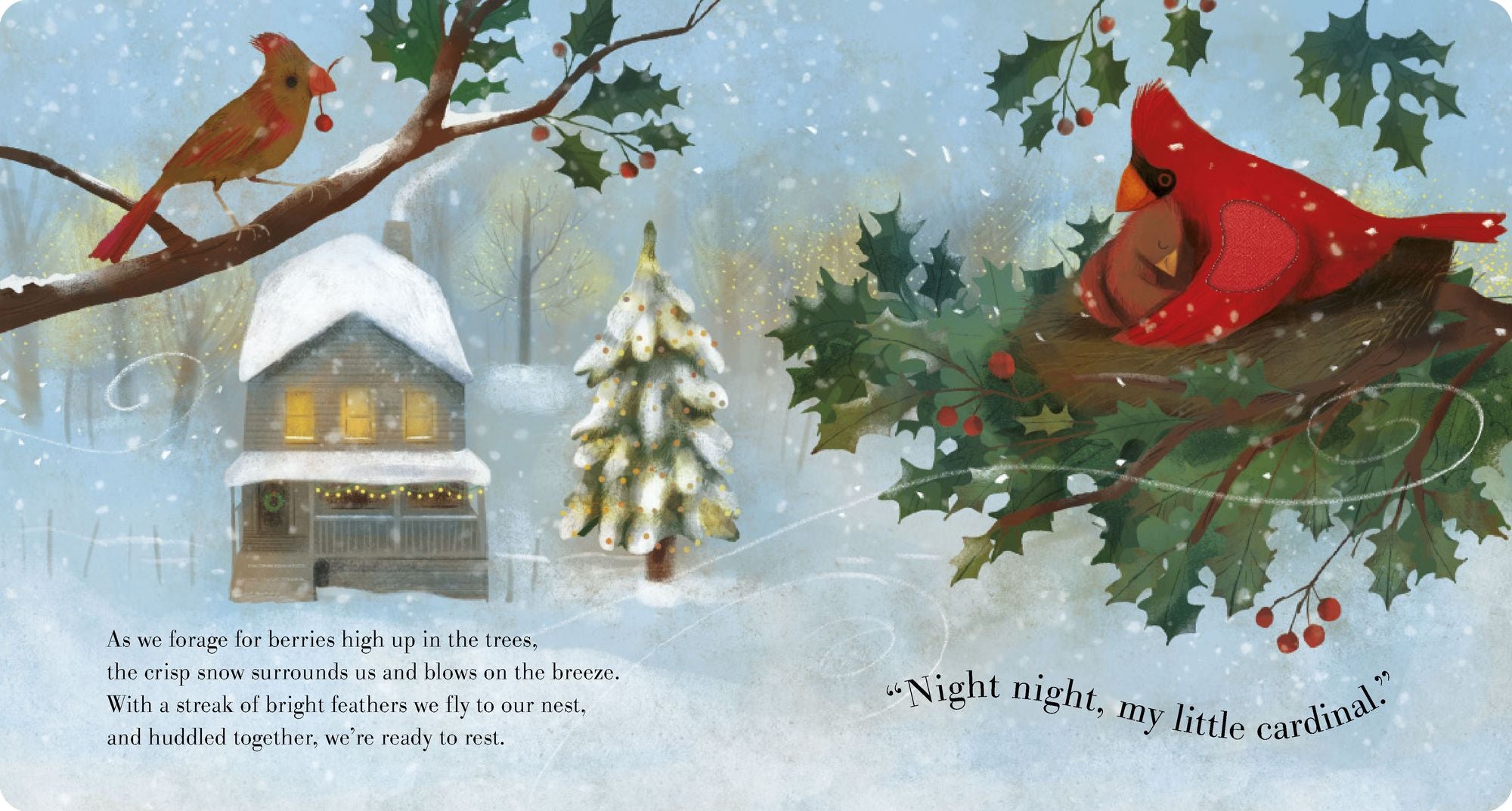 Night Night, Christmas: A touch-and-feel storybook