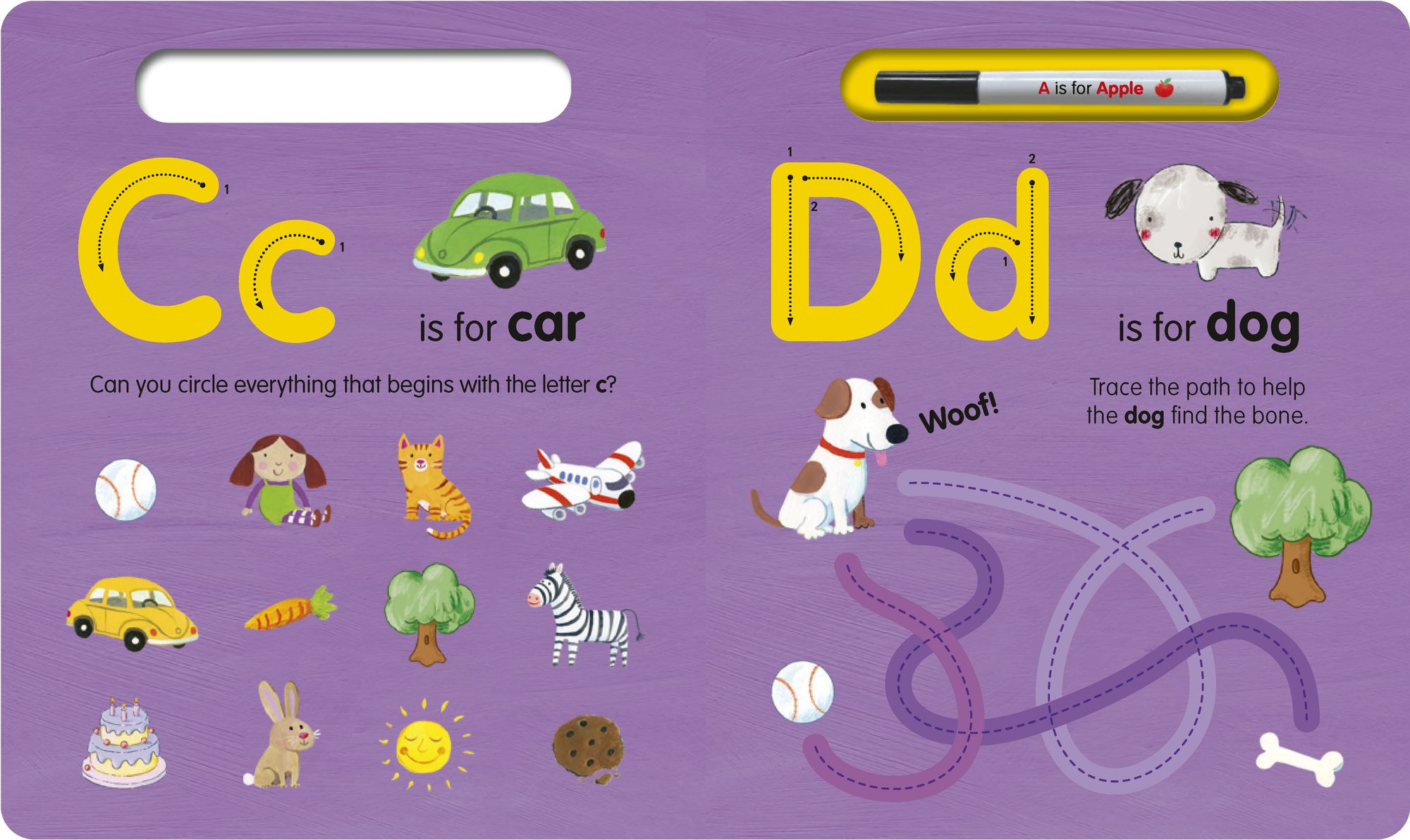 A is for Apple Wipe-Clean: My First Wipe-Clean Book