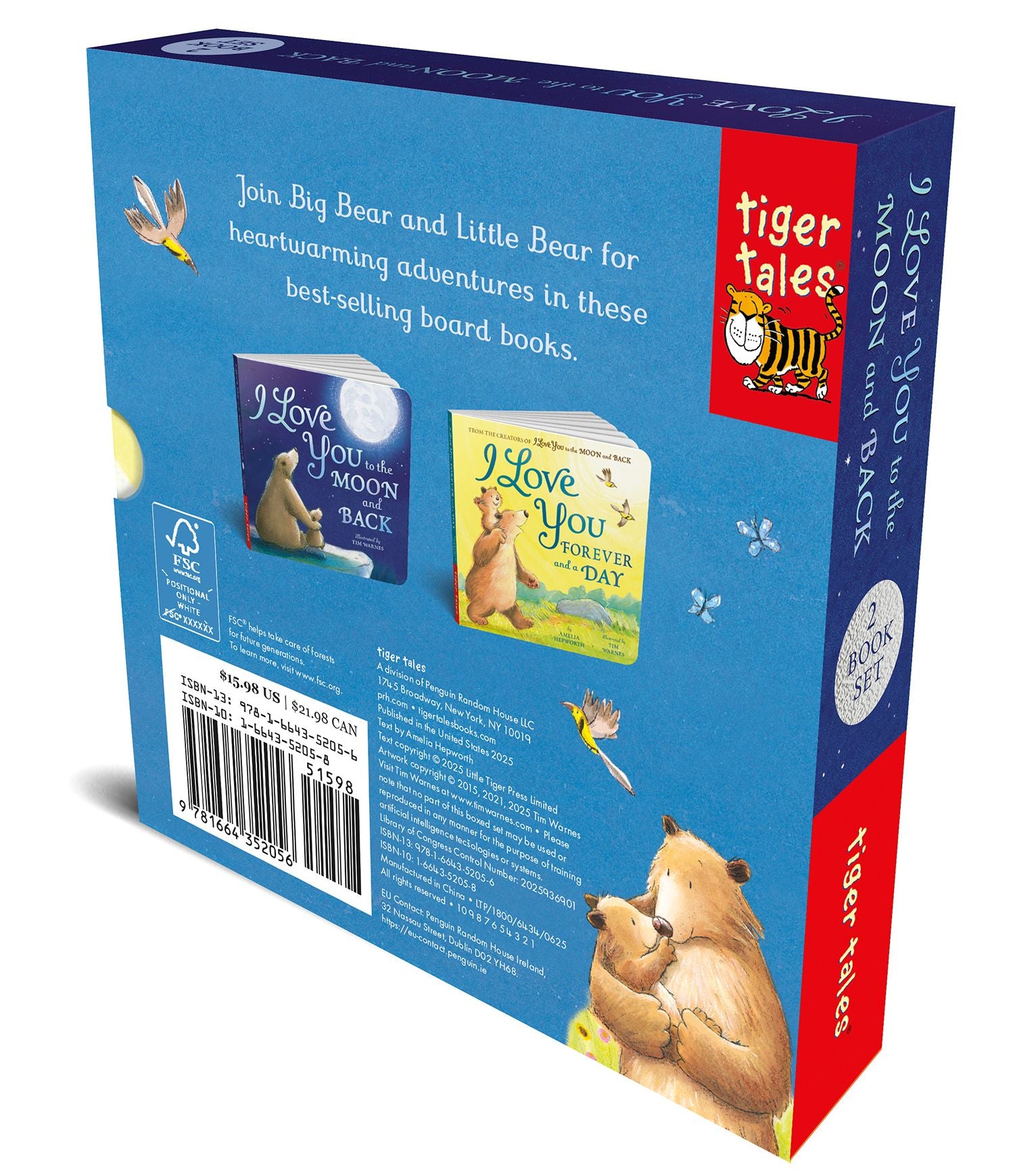 I Love You to the Moon and Back 2 Book Set: I Love You Forever and a Day; I Love You to the Moon and Back