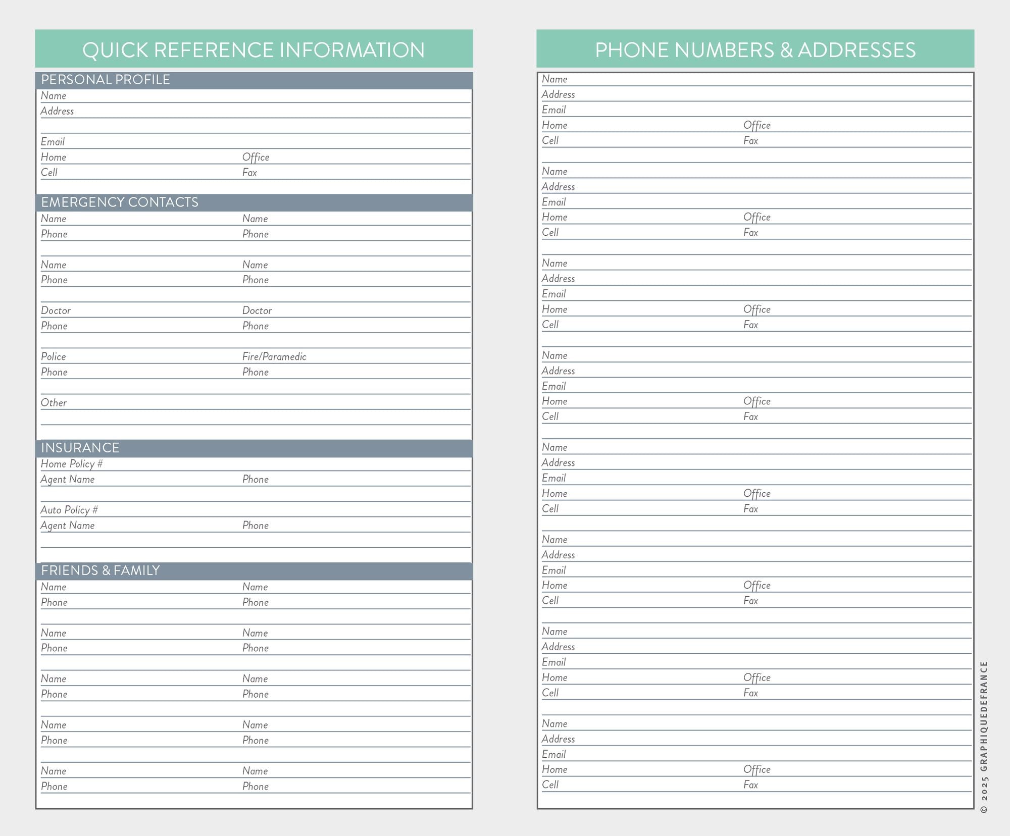 2026 Joyful Landscapes 2 Year Planner
