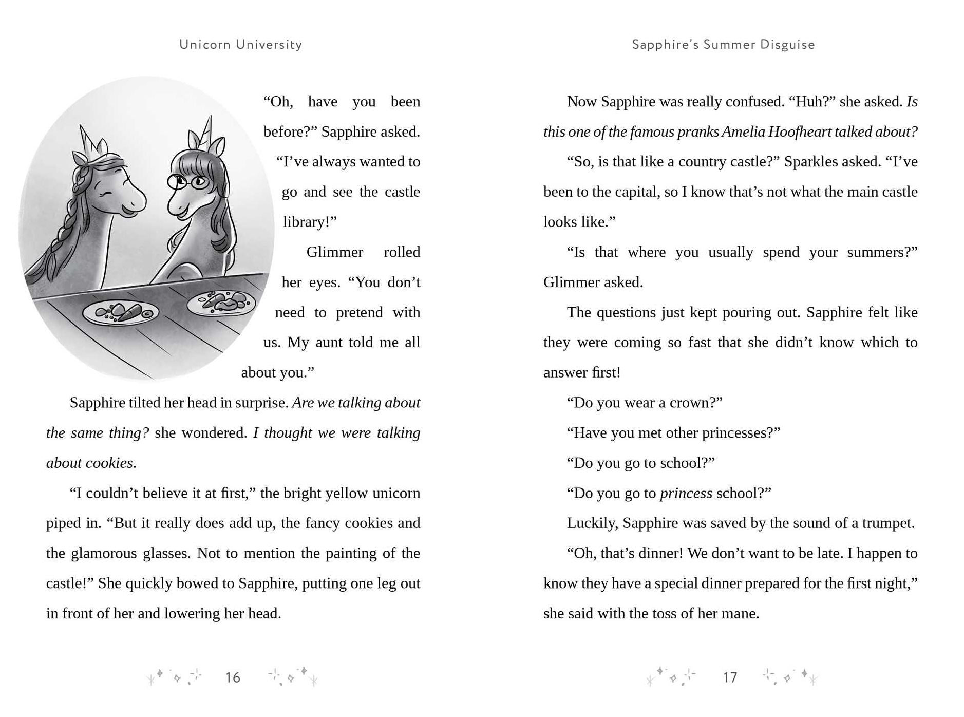 Sapphire's Summer Disguise (Unicorn University #6)