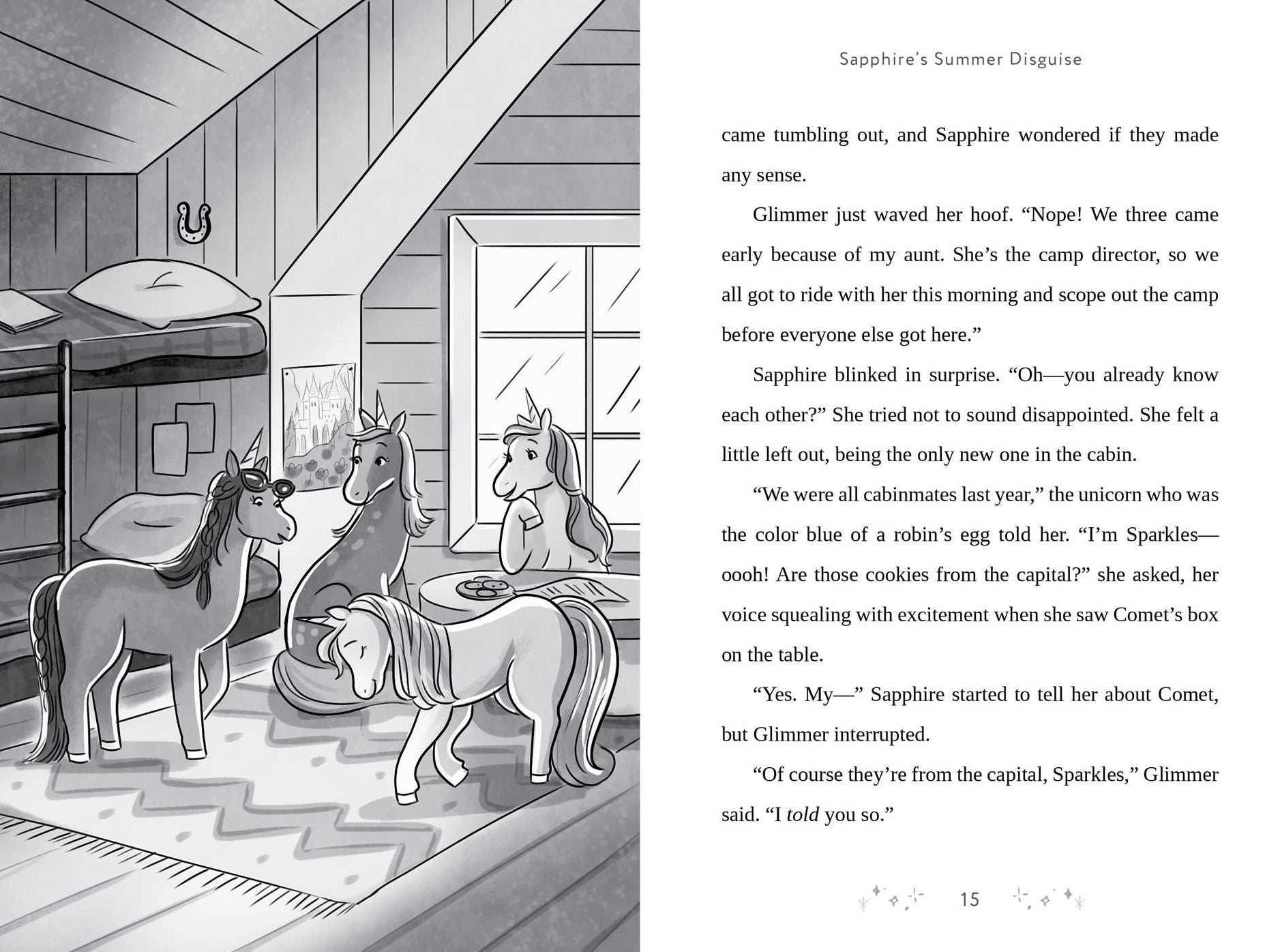 Sapphire's Summer Disguise (Unicorn University #6)