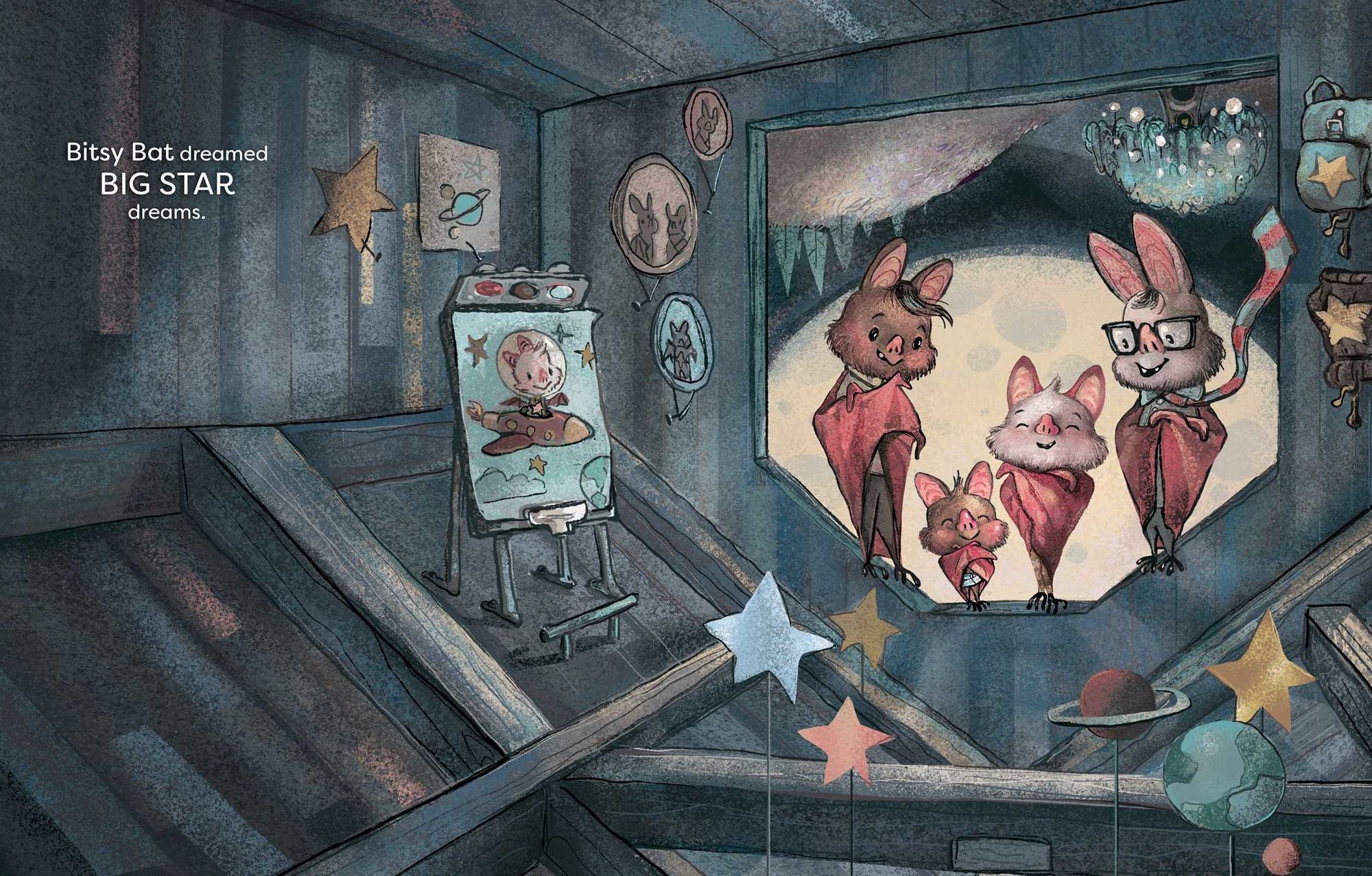 Bitsy Bat, School Star